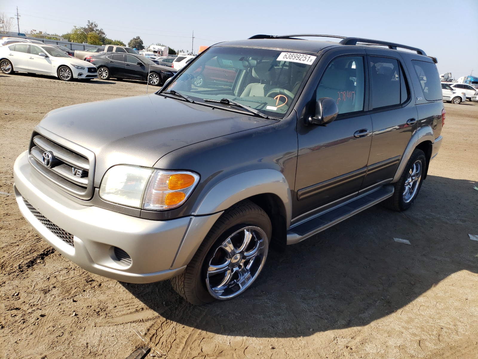 Photo 2 from auction – 2003 TOYOTA SEQUOIA LI with VIN 5TDZT34A03S138741