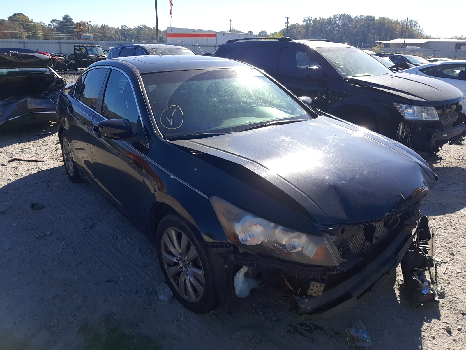 HONDA ACCORD EXL 2012 with VIN 1HGCP2F8XCA179424 - Photo from auction