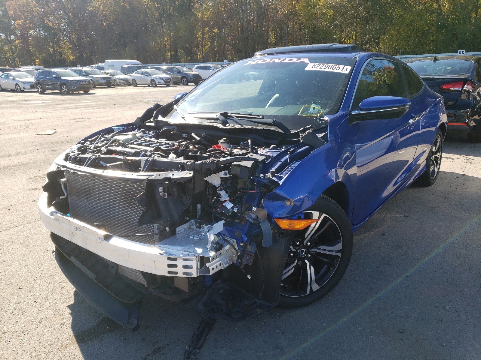 Photo 2 from auction – 2016 HONDA CIVIC TOUR with VIN 2HGFC3B97GH360632