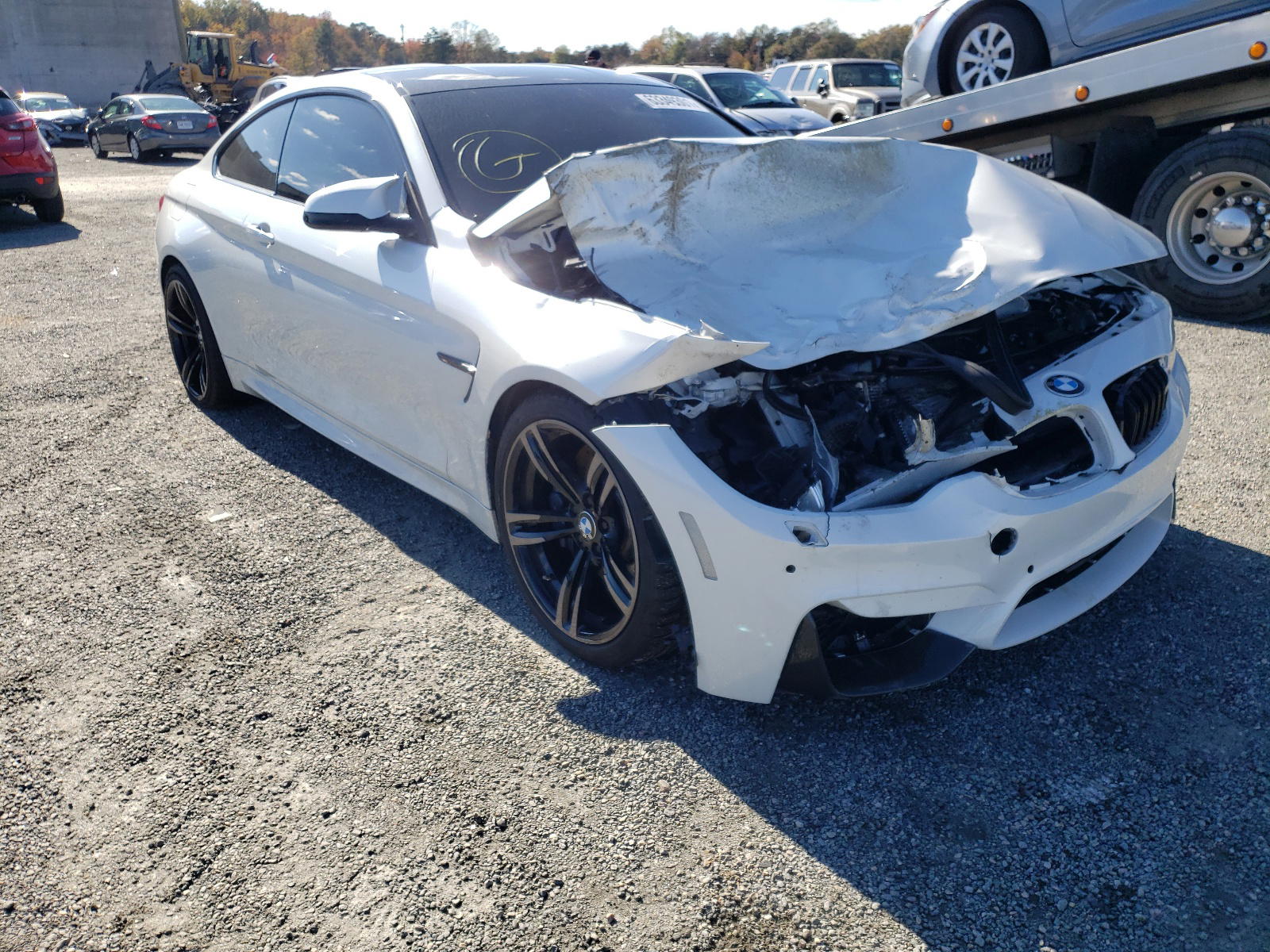 BMW M4 2016 with VIN WBS3R9C57GK336766 - Photo from auction