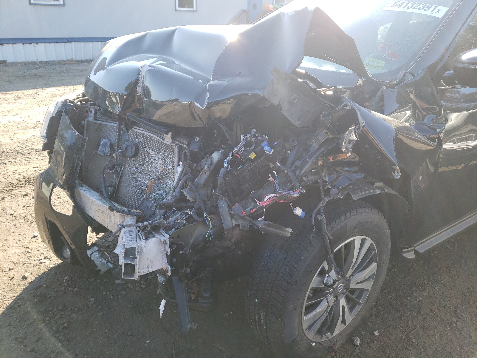 Photo 9 from auction – 2017 NISSAN PATHFINDER with VIN 5N1DR2MM4HC908019