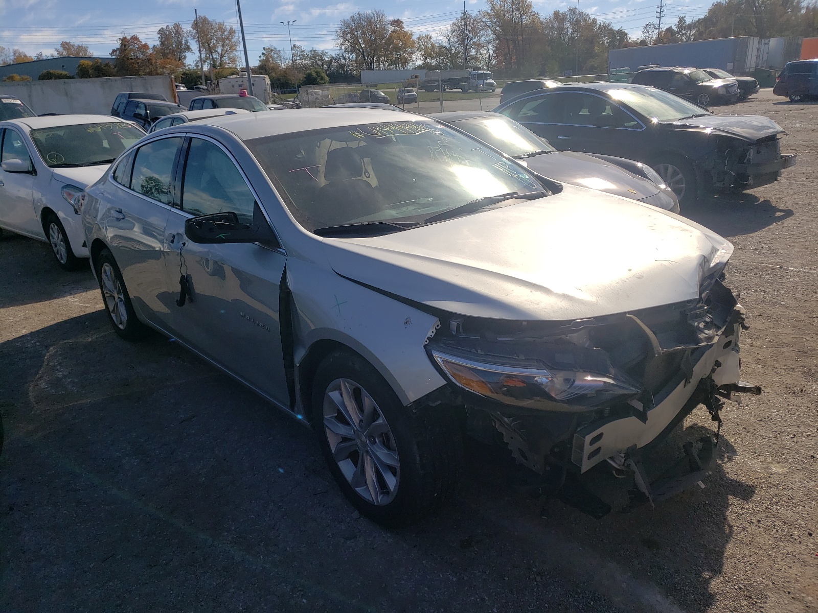 CHEVROLET MALIBU LT 2020 with VIN 1G1ZD5ST2LF090875 - Photo from auction