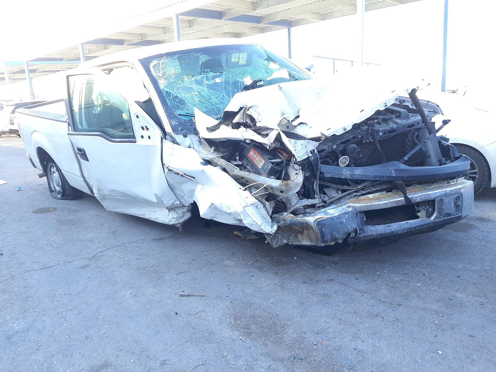 FORD F150 2012 with VIN 1FTEX1CMXCFA88272 - Photo from auction