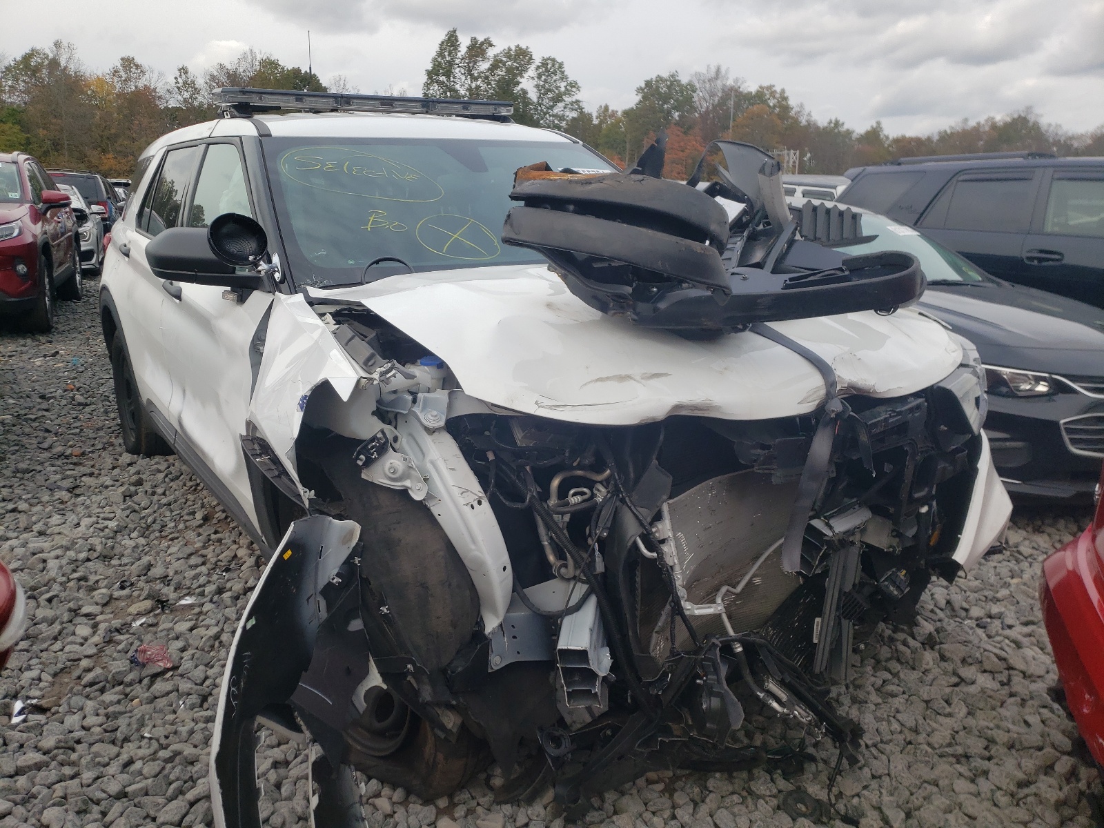 Photo 1 from auction – 2020 FORD EXPLORER P with VIN 1FM5K8AB7LGB43338
