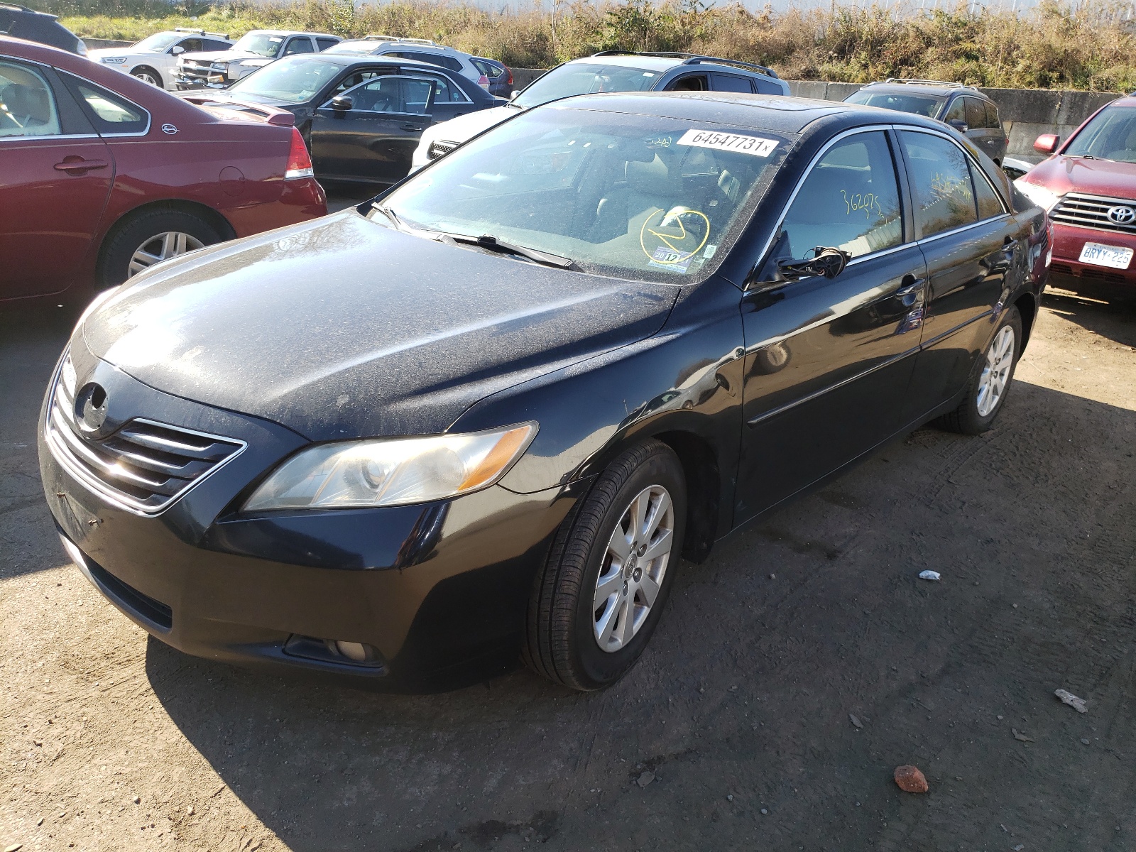 Photo 2 from auction – 2007 TOYOTA CAMRY with VIN 4T1BK46K07U030505