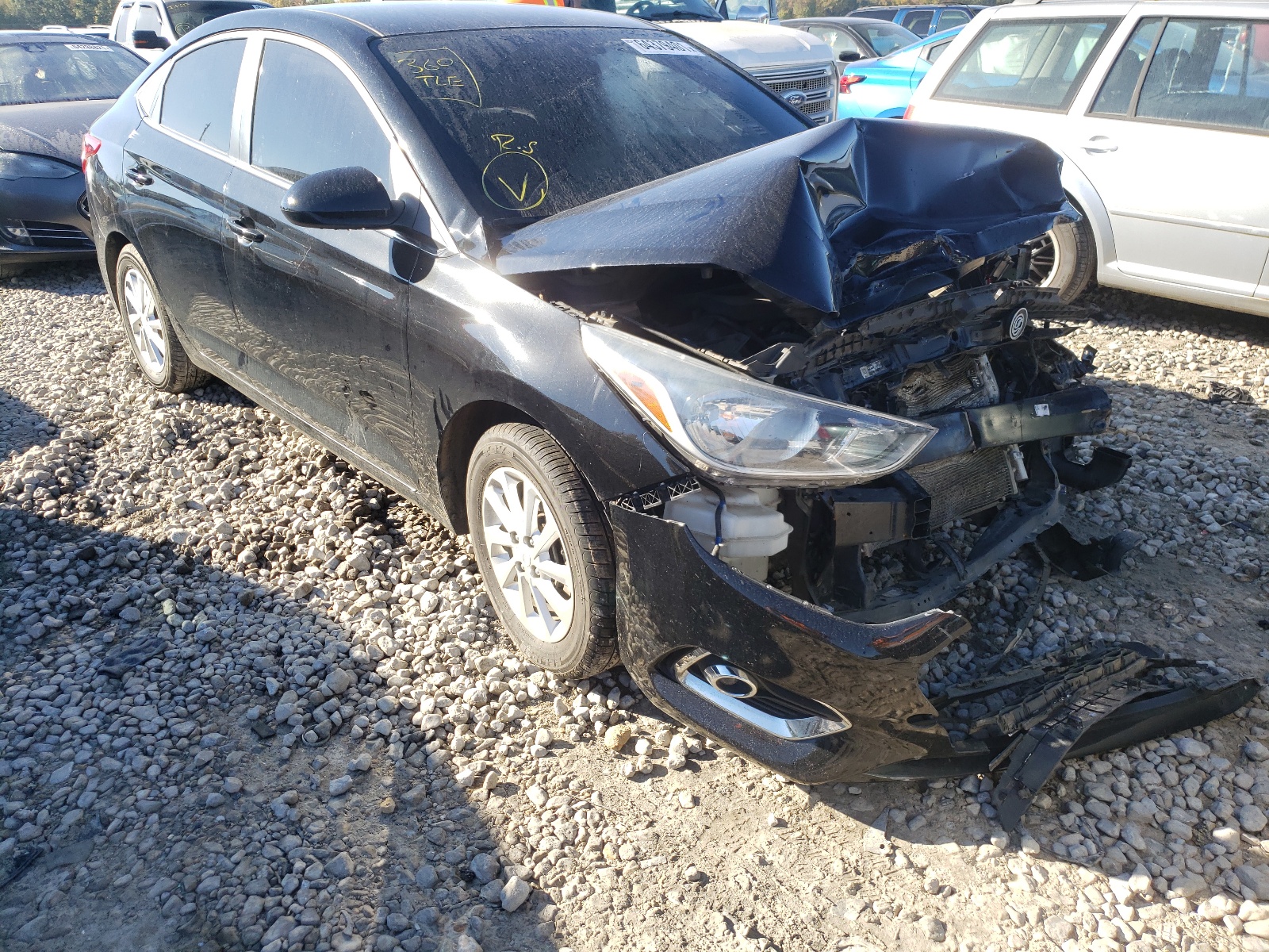 Photo 1 from auction – 2019 HYUNDAI ACCENT SE with VIN 3KPC24A30KE051810