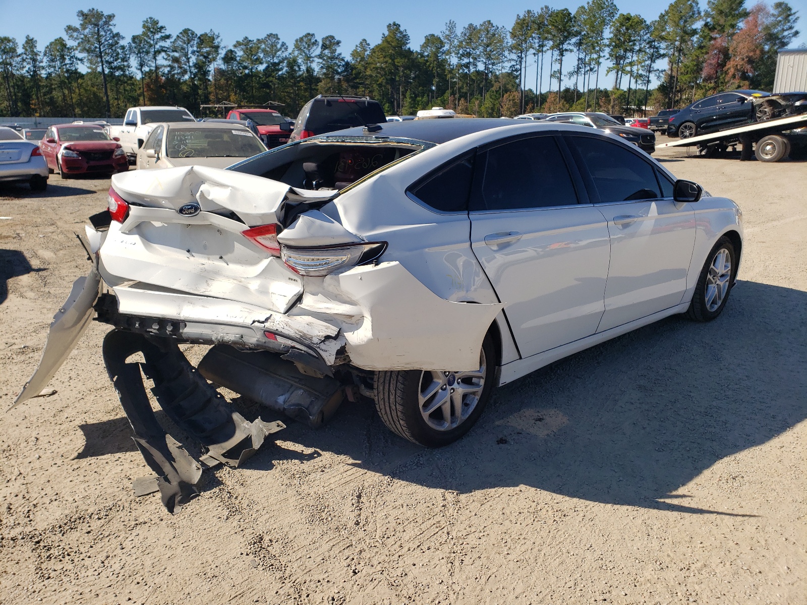 Photo 4 from auction – 2013 FORD FUSION SE with VIN 3FA6P0H77DR364287