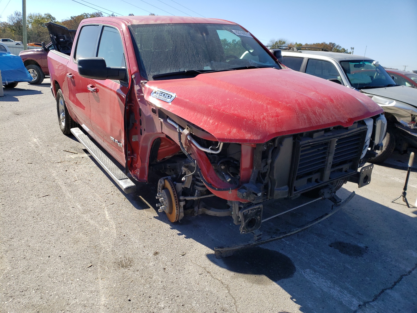 Photo 1 from auction – 2020 RAM 1500 BIG H with VIN 1C6SRFFT4LN415825