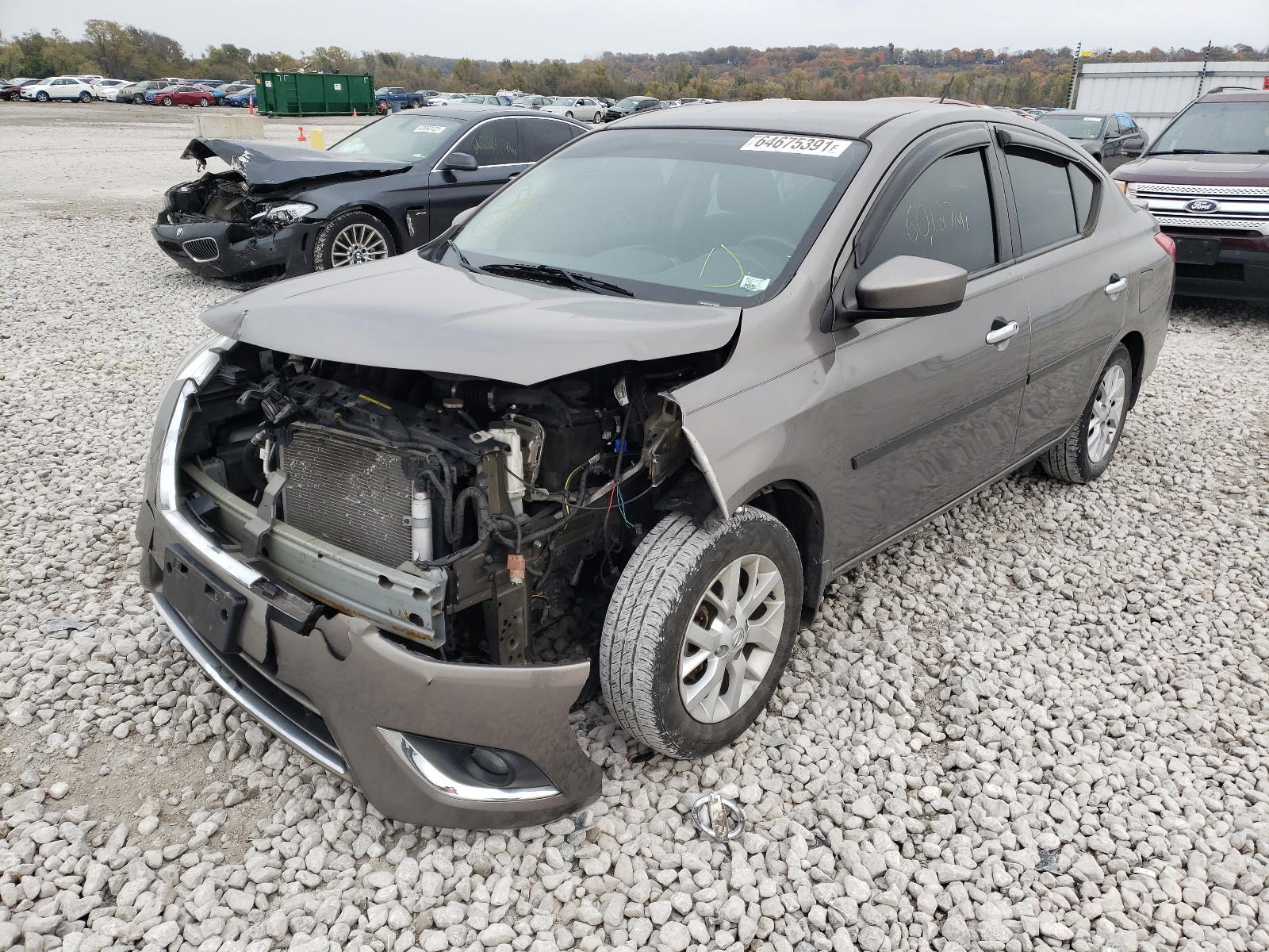 Photo 2 from auction – 2017 NISSAN VERSA S with VIN 3N1CN7AP1HL809897