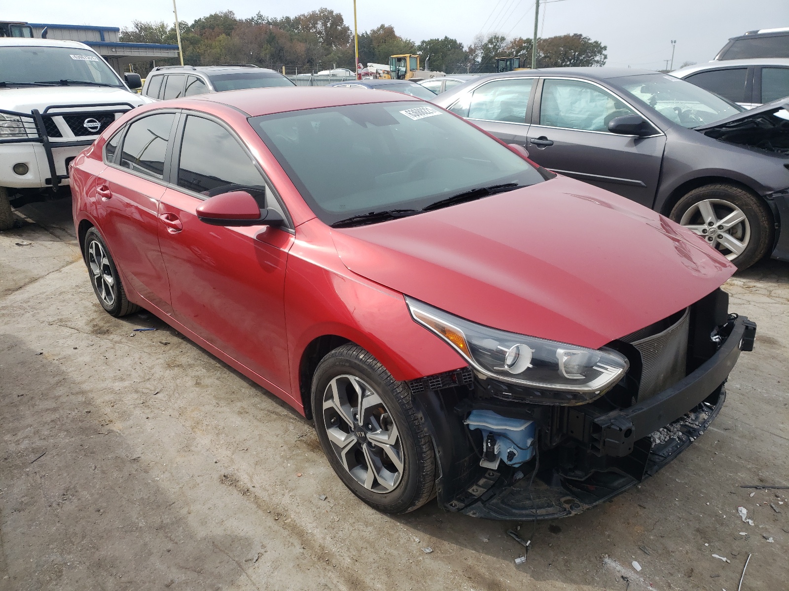KIA FORTE FE 2019 with VIN 3KPF24AD3KE012988 - Photo from auction