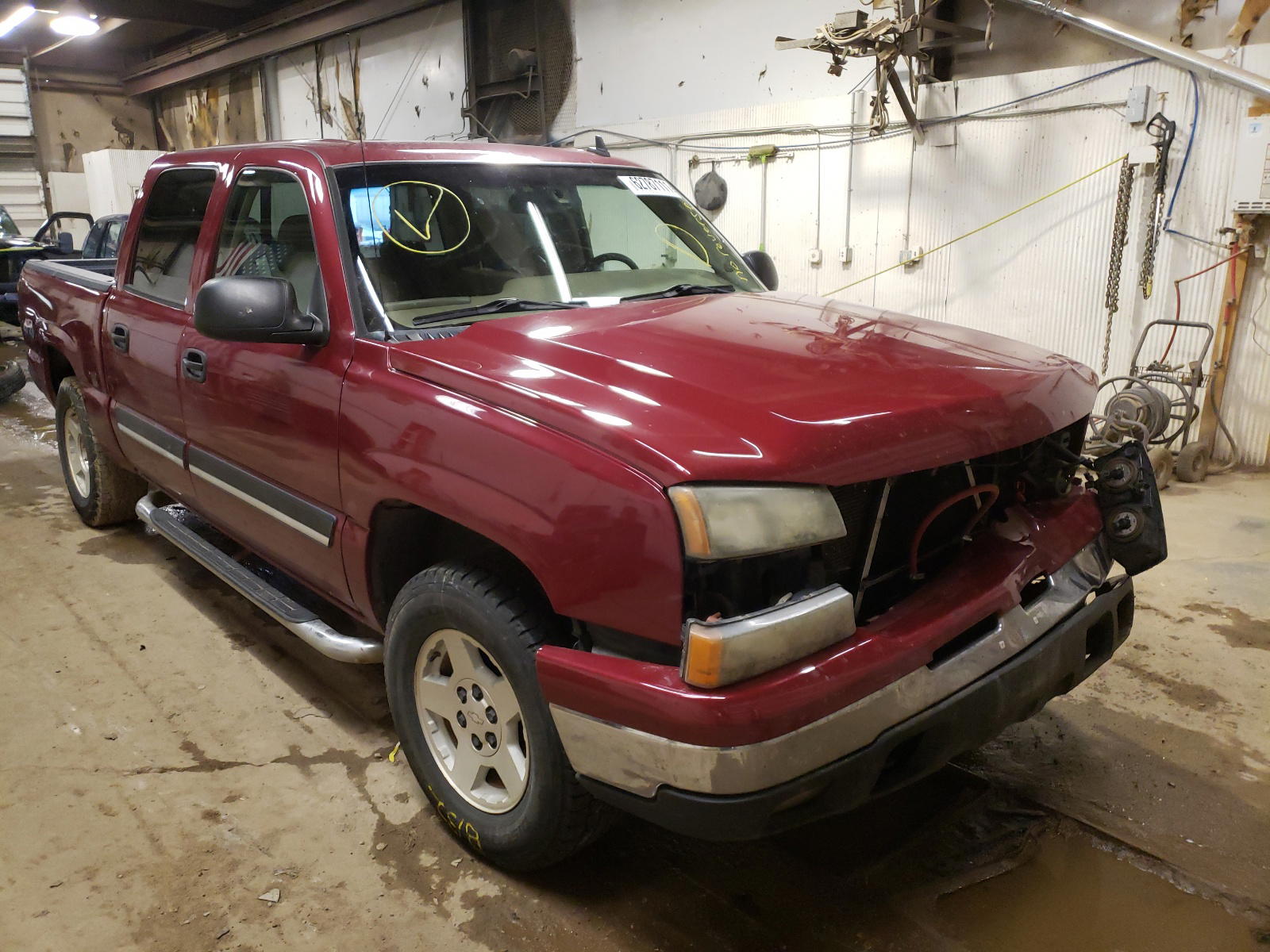 CHEVROLET SILVERADO 2006 with VIN 2GCEK13T761128096 - Photo from auction