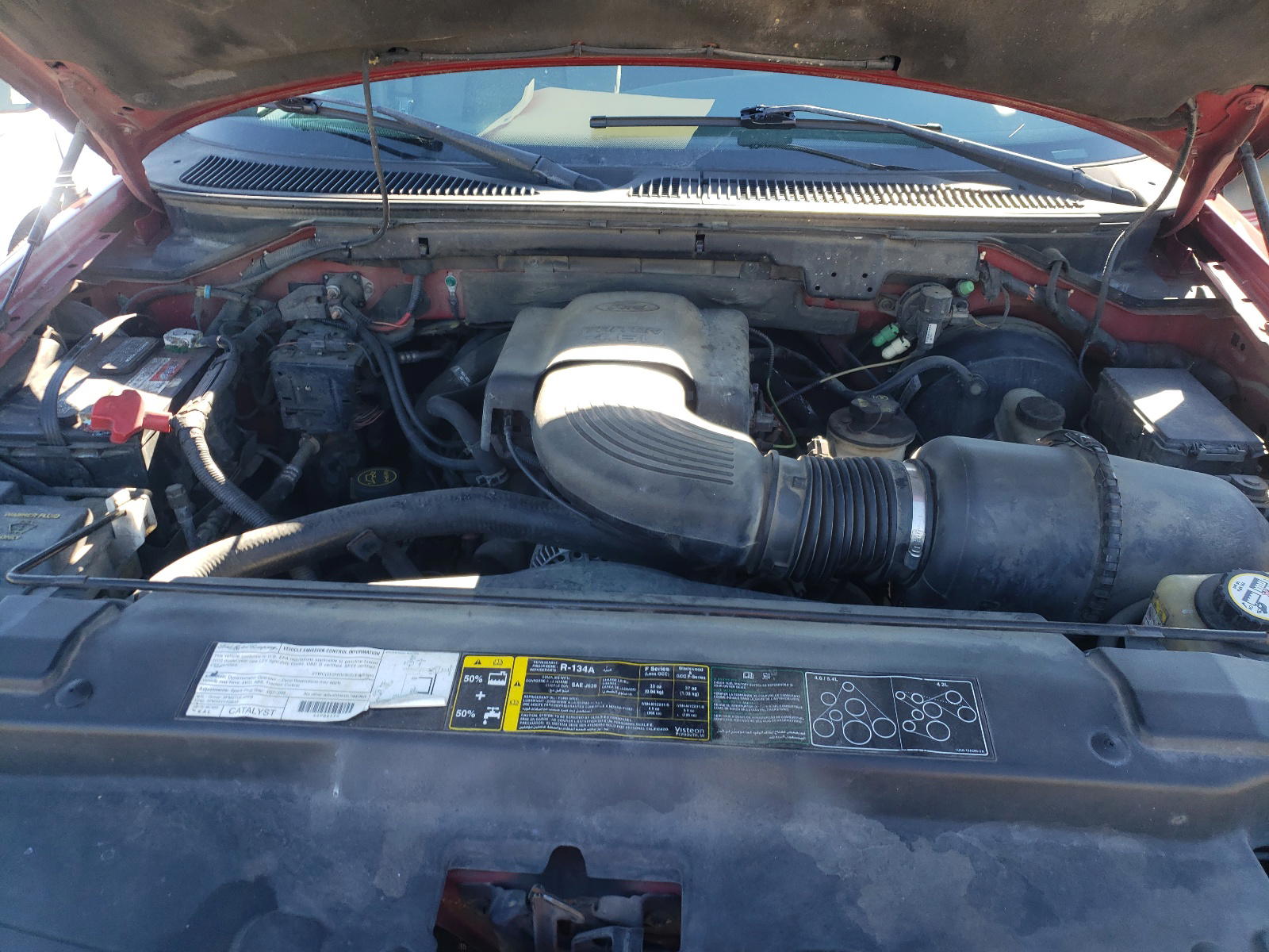 Photo 7 from auction – 2003 FORD F150 SUPER with VIN 1FTRW07623KD87501