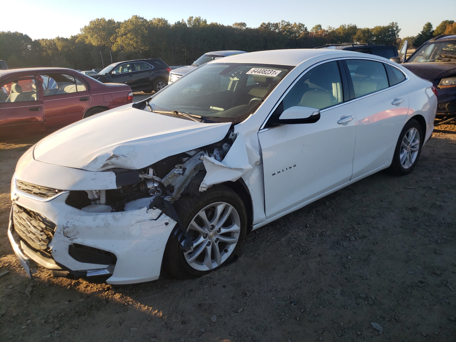 Photo 9 from auction – 2018 CHEVROLET MALIBU LT with VIN 1G1ZD5ST7JF129702