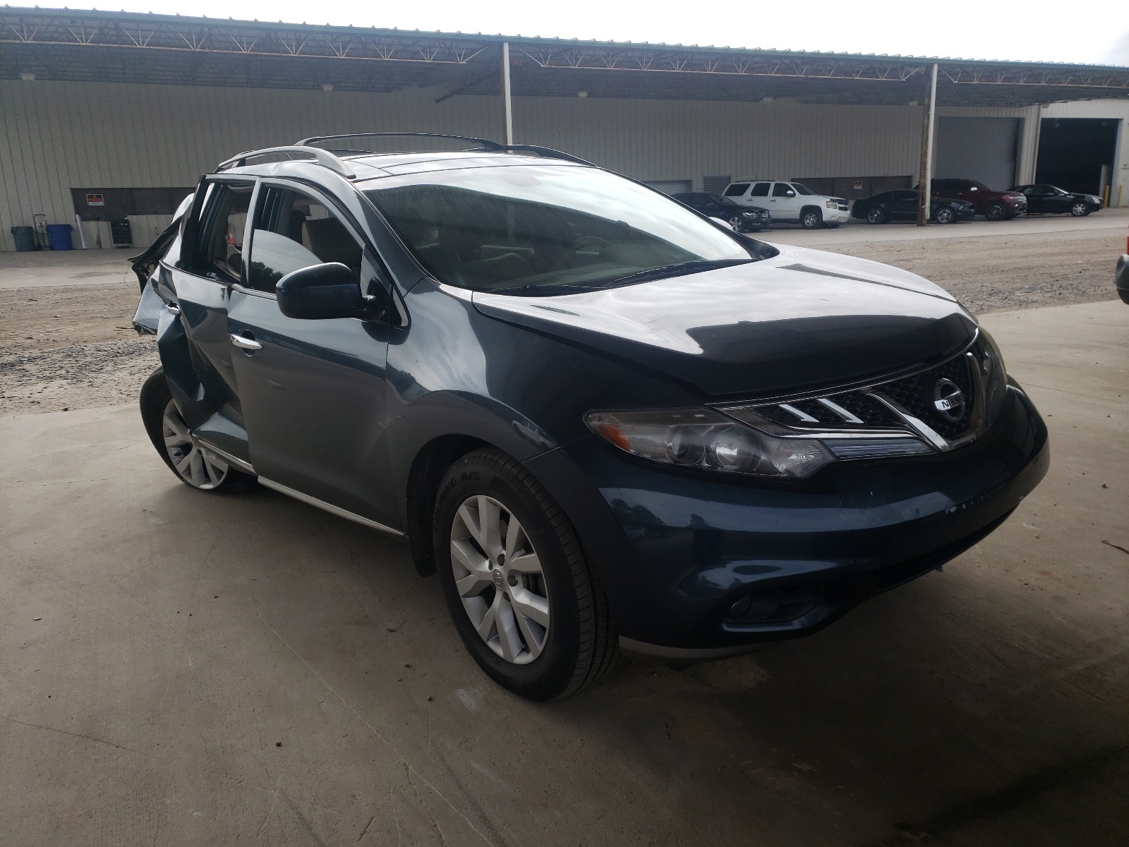 Photo 1 from auction – 2012 NISSAN MURANO with VIN JN8AZ1MW8CW201617