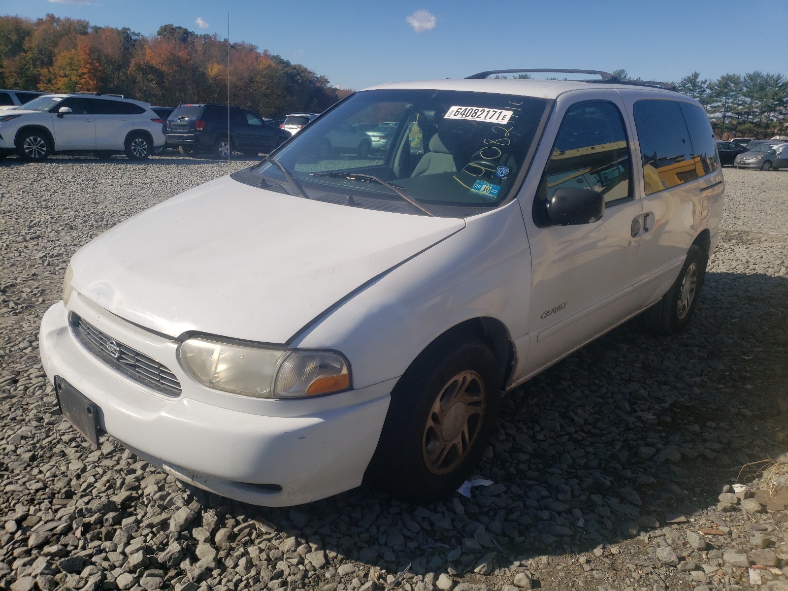 Photo 2 from auction – 2000 NISSAN QUEST SE with VIN 4N2XN11T9YD841394