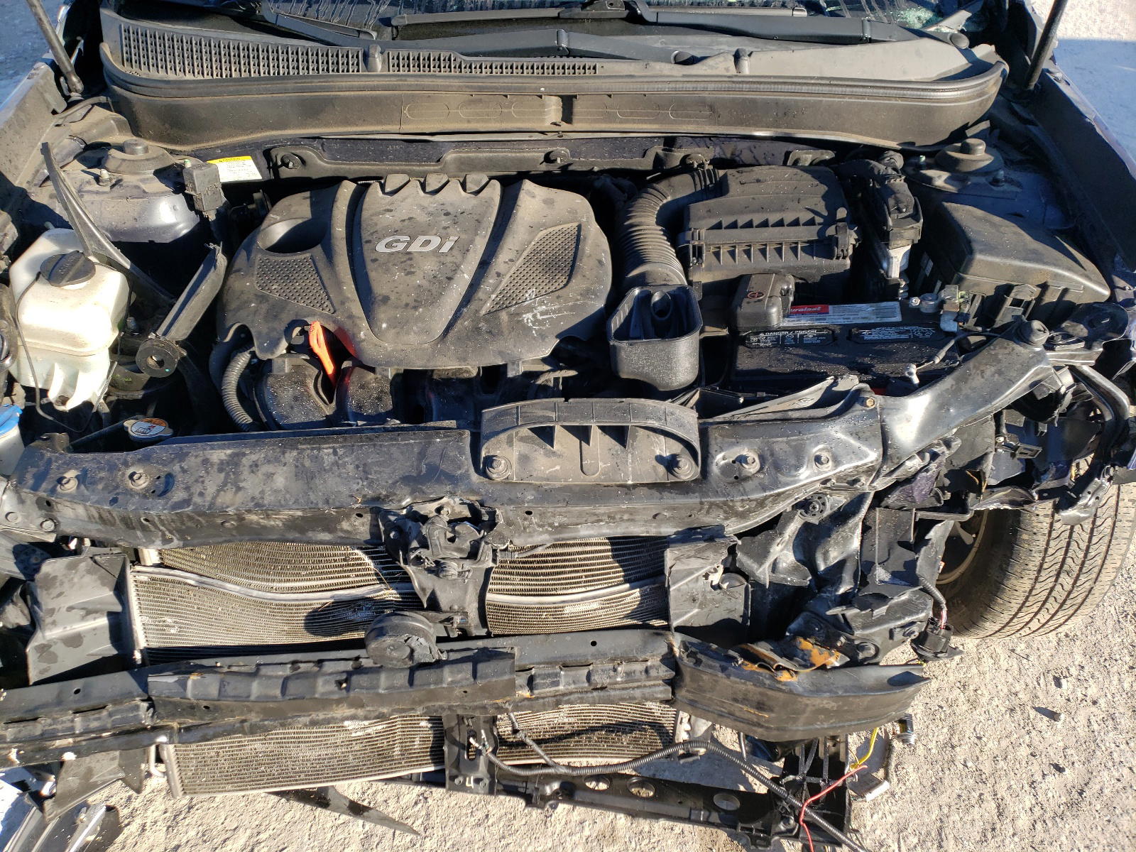 Photo 7 from auction – 2013 HYUNDAI SONATA SE with VIN 5NPEC4AC7DH613383