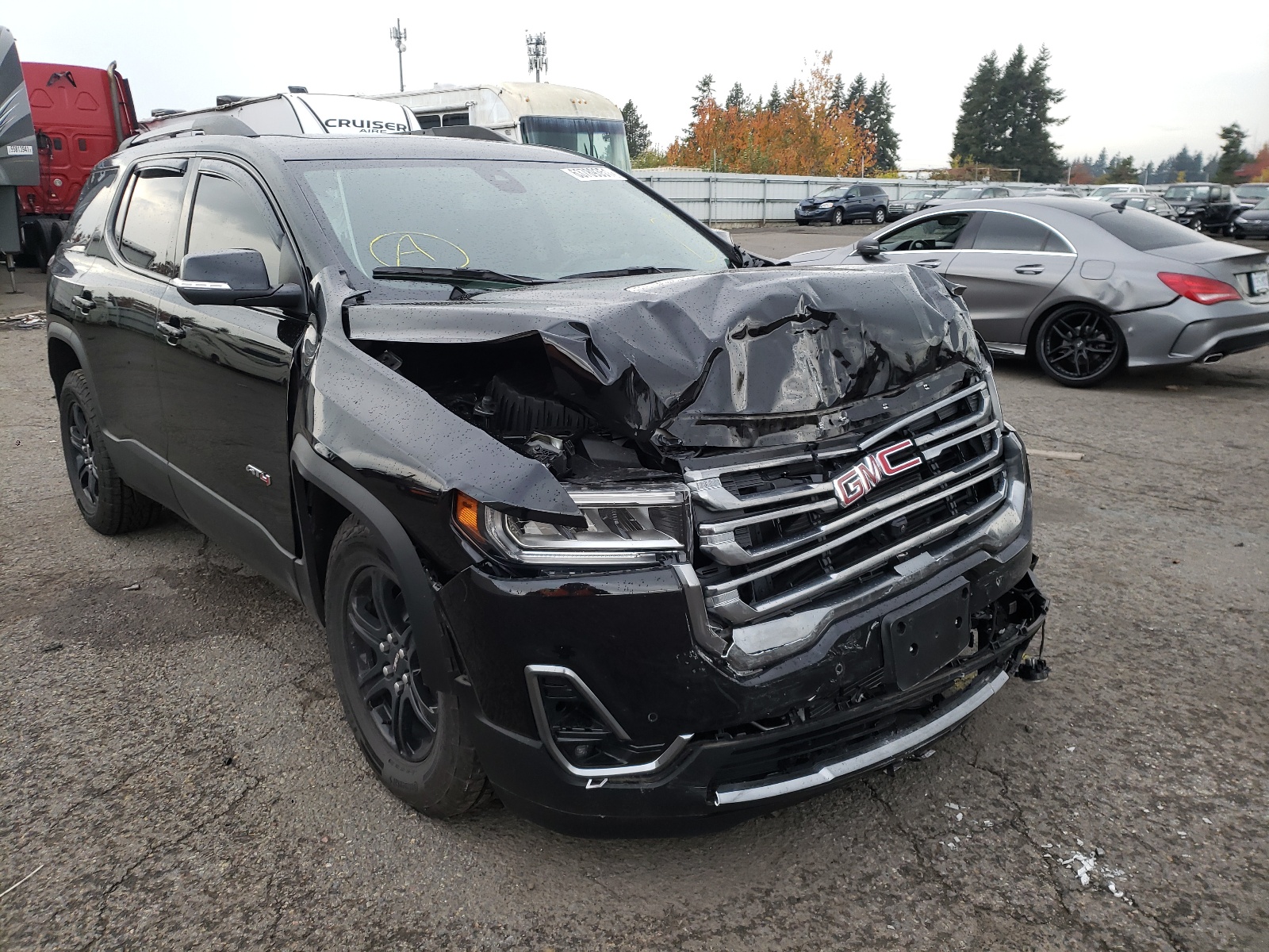 Photo 9 from auction – 2021 GMC ACADIA AT4 with VIN 1GKKNLLS2MZ162629