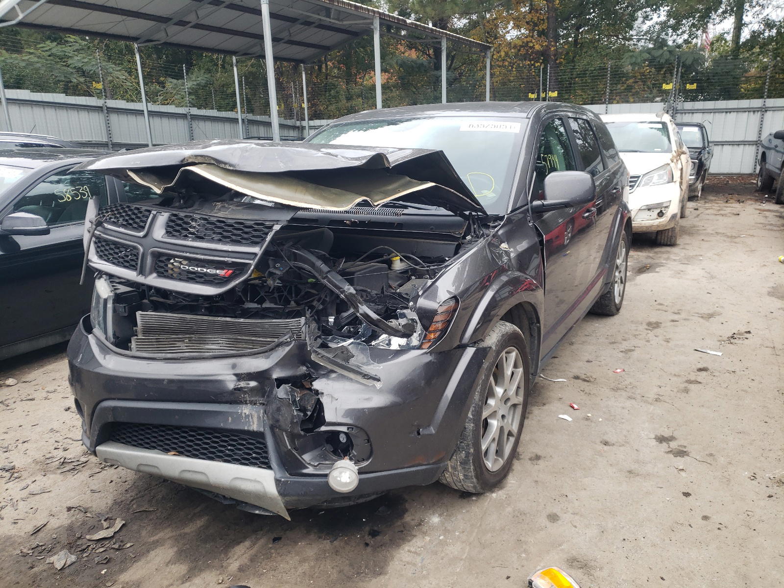 Photo 2 from auction – 2017 DODGE JOURNEY GT with VIN 3C4PDCEGXHT613591