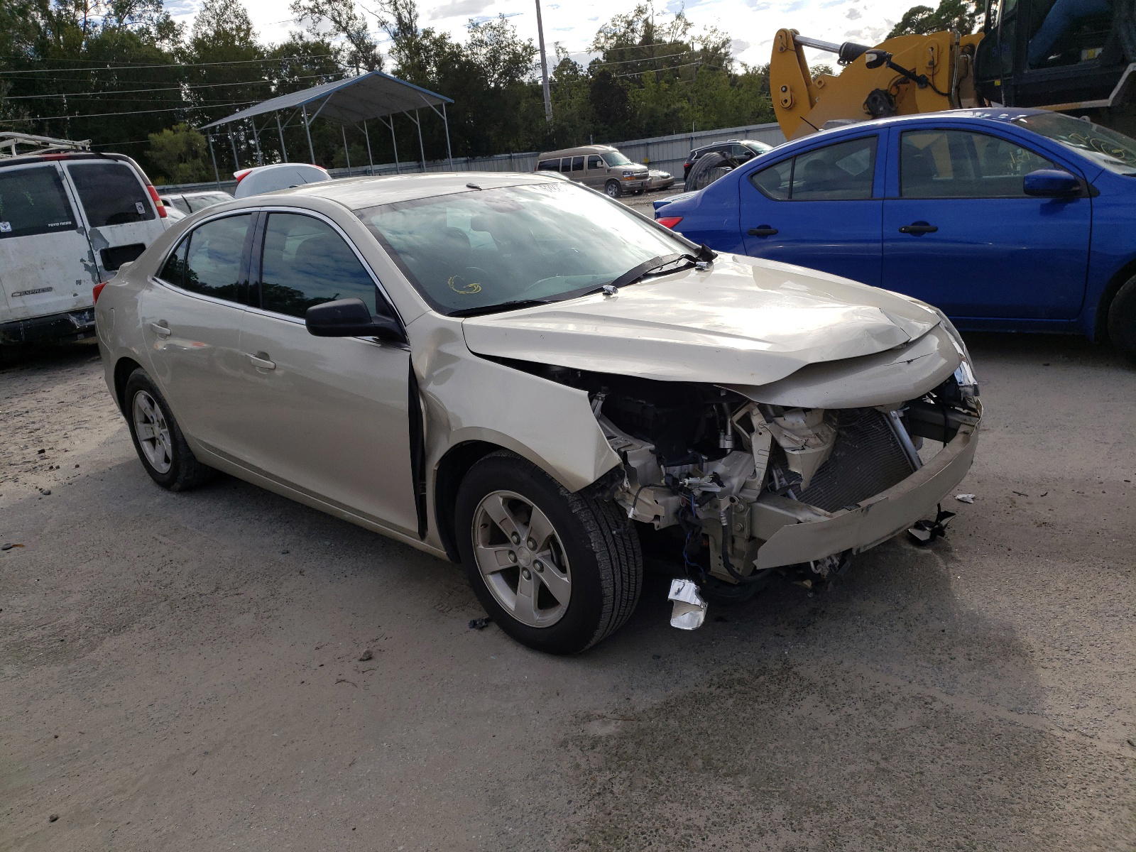 CHEVROLET MALIBU LS 2014 with VIN 1G11B5SL0EF117495 - Photo from auction