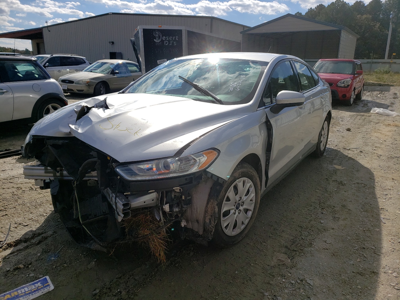 Photo 2 from auction – 2013 FORD FUSION S with VIN 3FA6P0G76DR312232