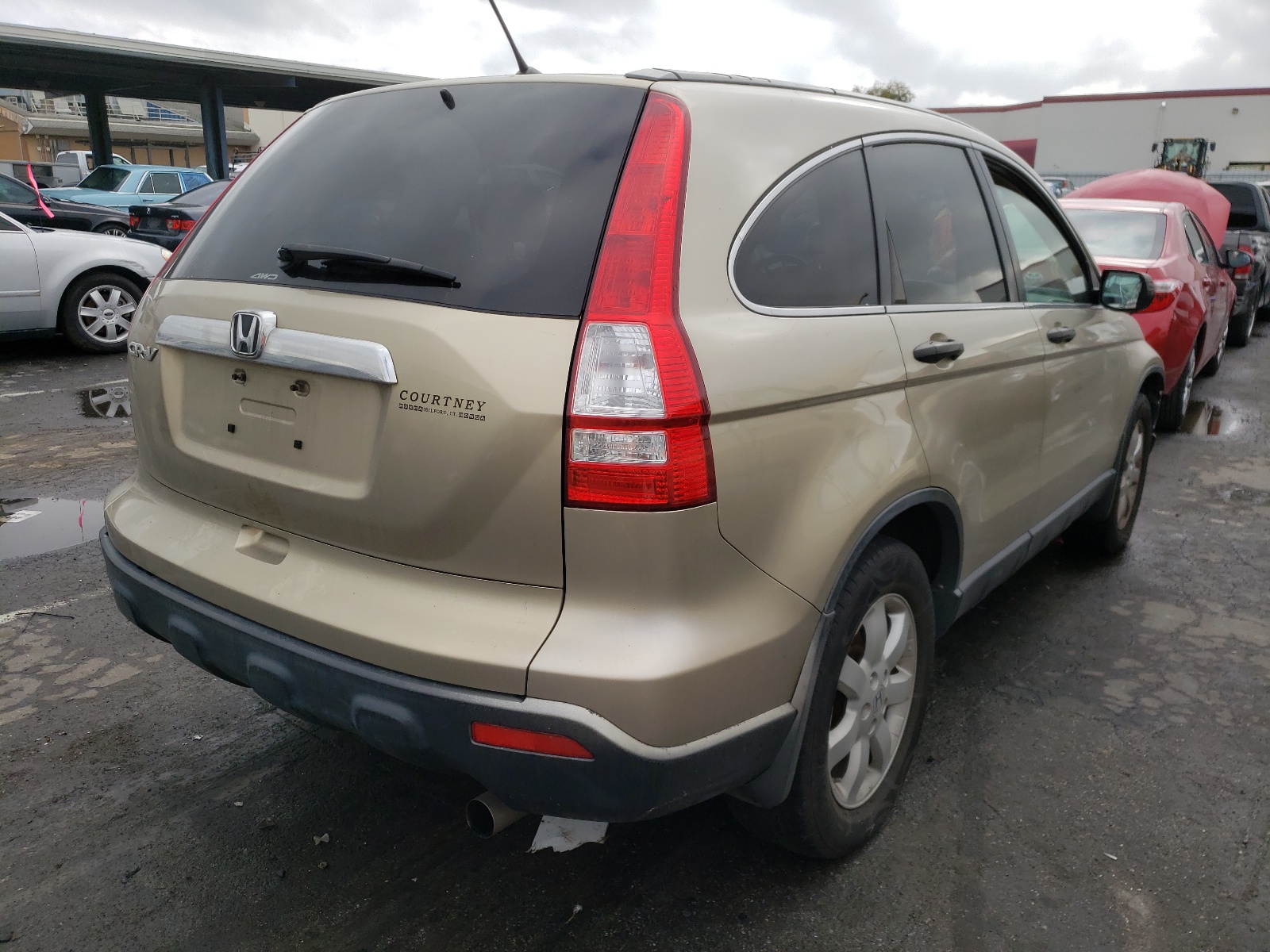 Photo 4 from auction – 2007 HONDA CR-V EX with VIN JHLRE48587C072706