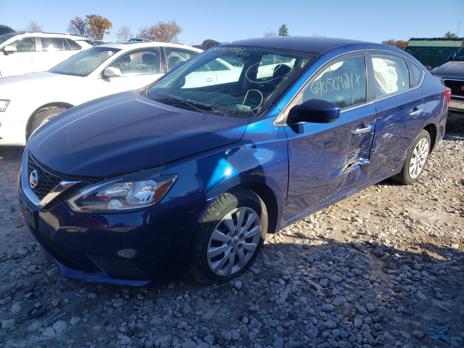 Photo 2 from auction – 2017 NISSAN SENTRA S with VIN 3N1AB7AP8HY323641