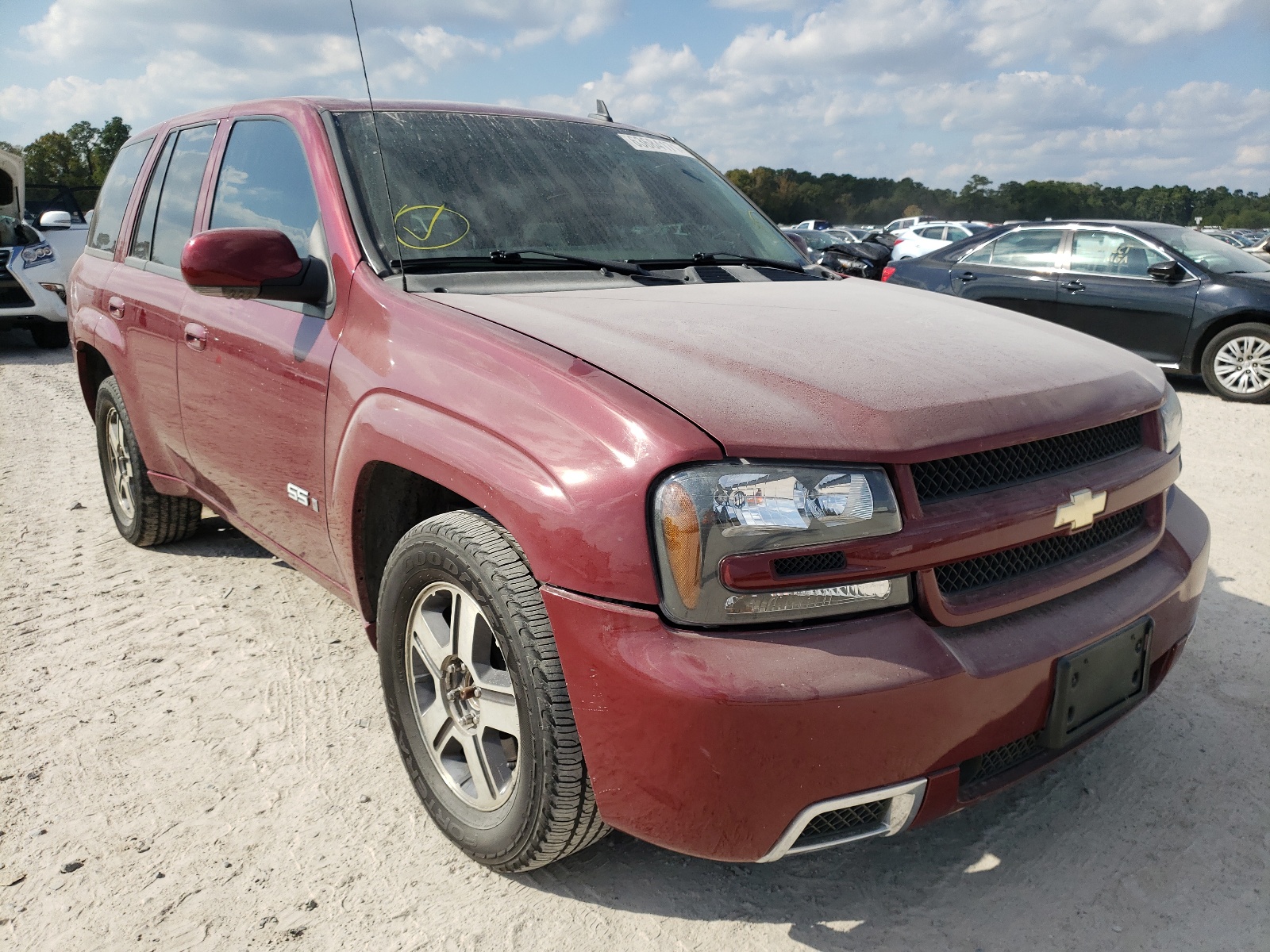 Photo 1 from auction – 2007 CHEVROLET TRAILBLAZE with VIN 1GNES13H172156206