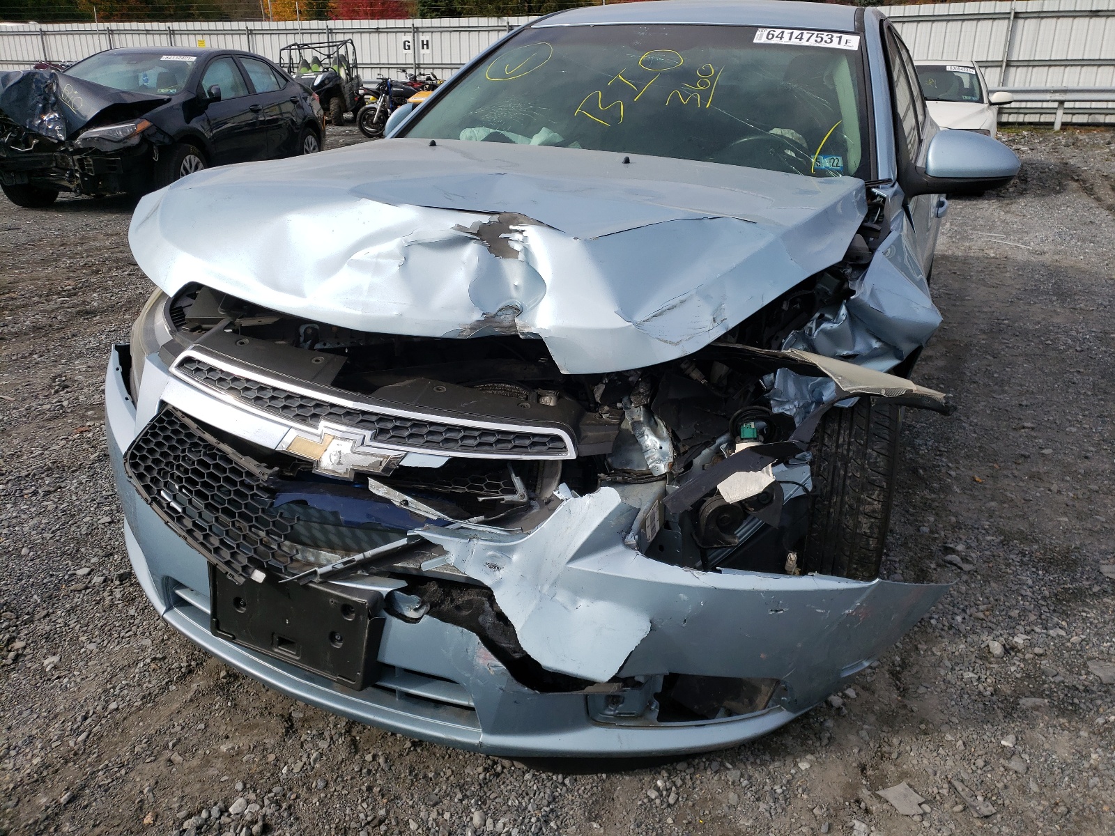 Photo 9 from auction – 2011 CHEVROLET CRUZE LT with VIN 1G1PF5S93B7102014
