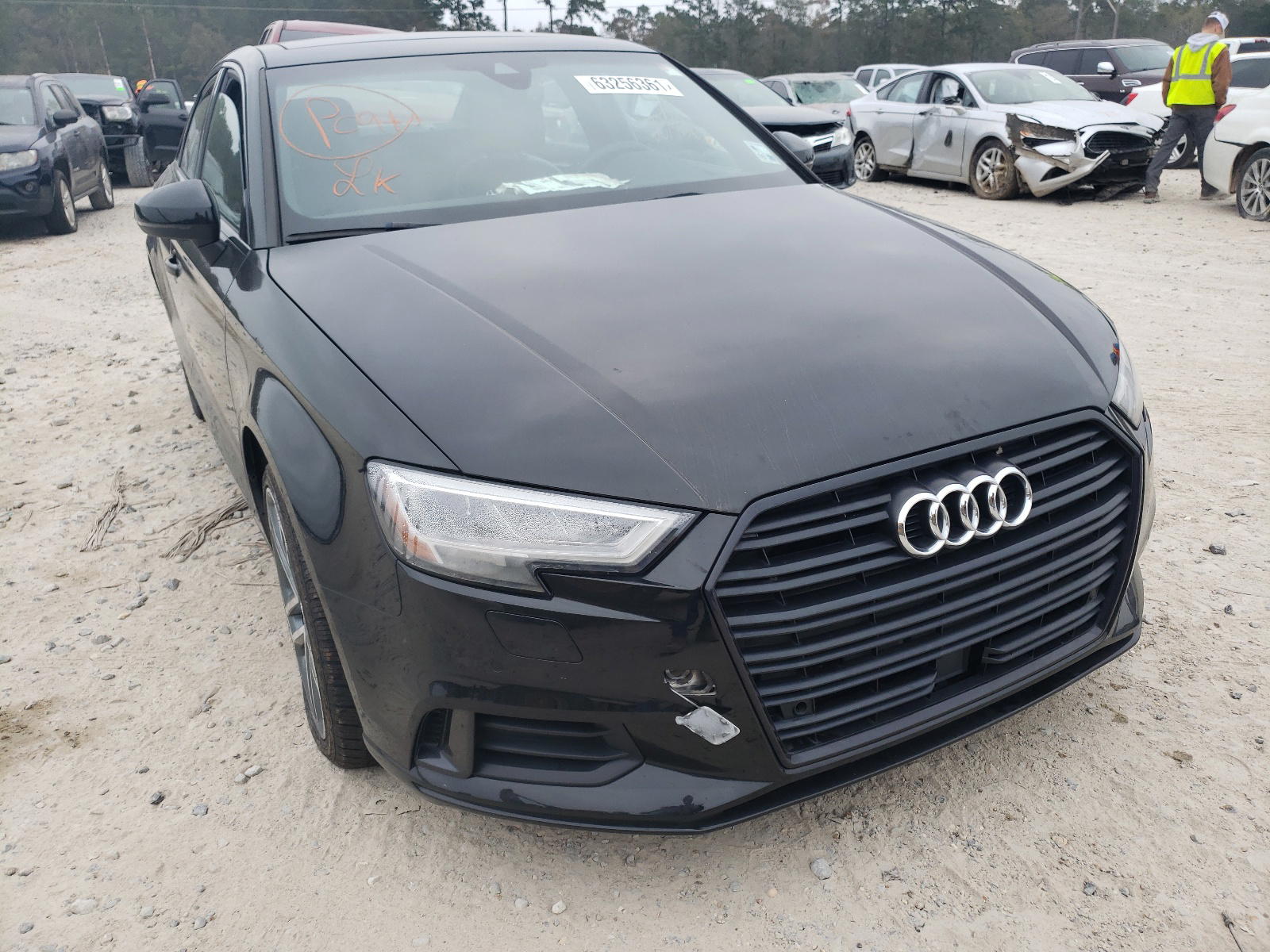 AUDI A3 PREMIUM 2020 with VIN WAUCUGFF6LA005155 - Photo from auction