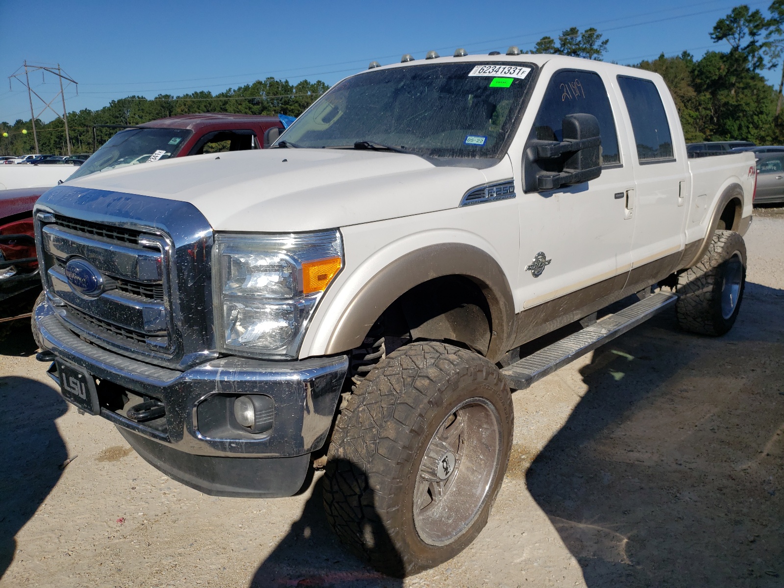 Photo 2 from auction – 2014 FORD F250 SUPER with VIN 1FT7W2BT4EEB17896