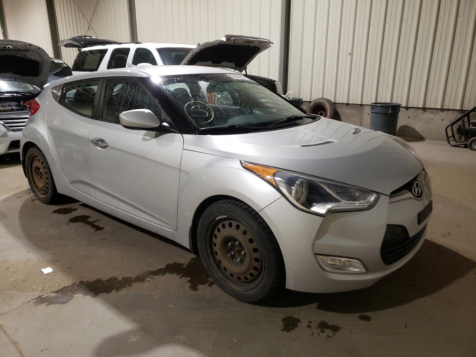 HYUNDAI VELOSTER 2012 with VIN KMHTC6ADXCU024727 - Photo from auction
