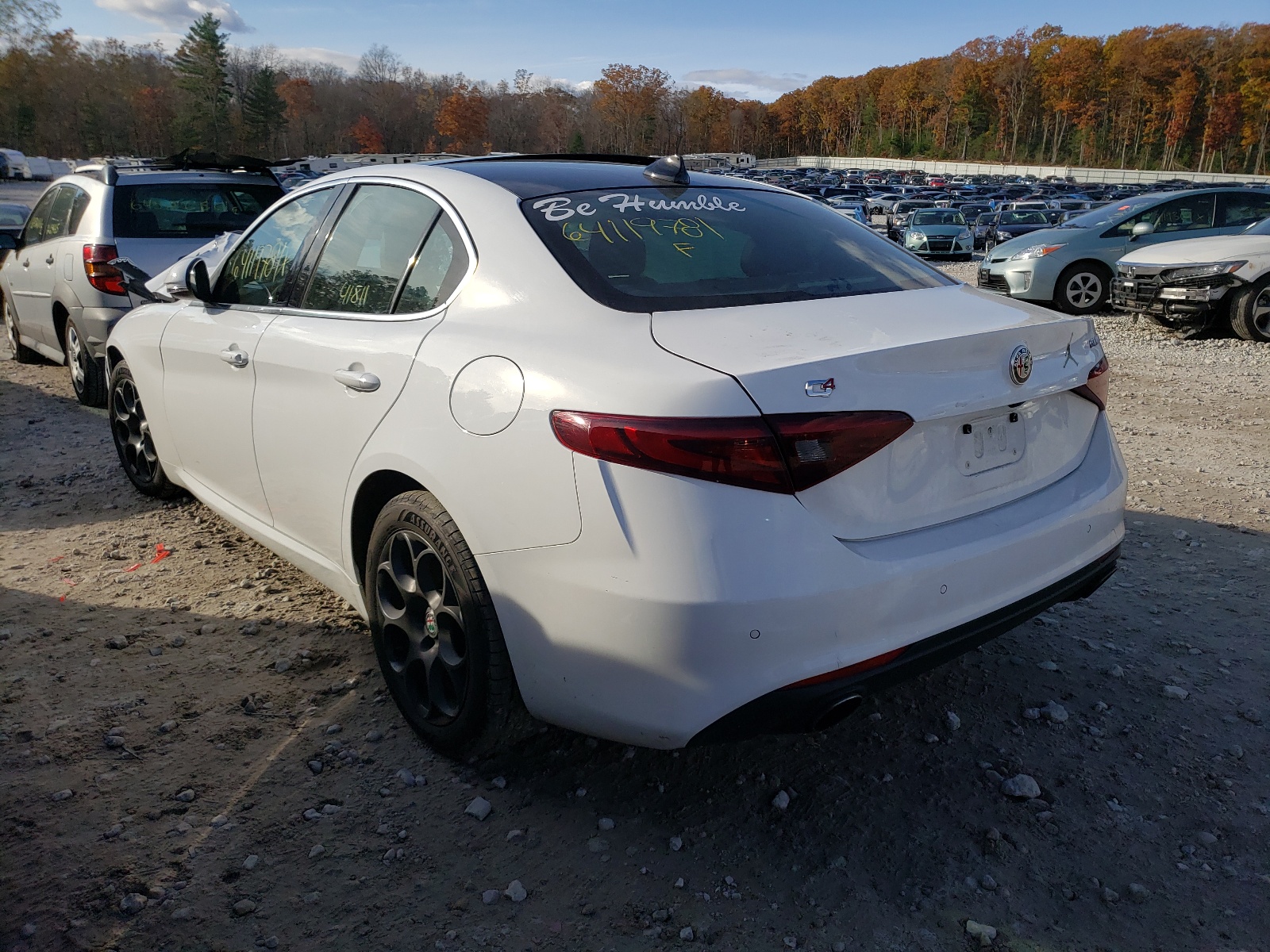 Photo 3 from auction – 2017 ALFA ROMEO GIULIA Q4 with VIN ZARFAEDN1H7546535