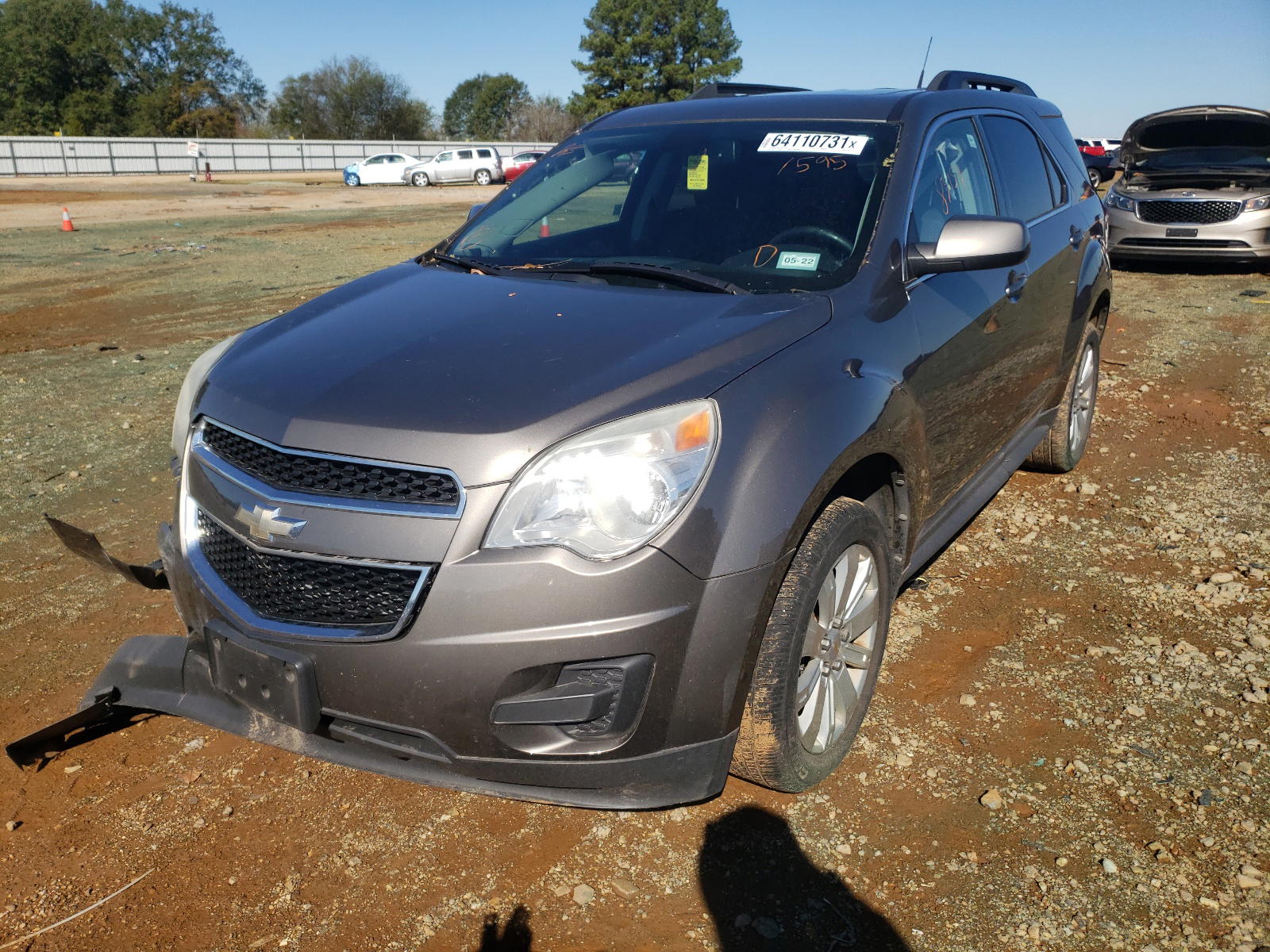 Photo 2 from auction – 2011 CHEVROLET EQUINOX LT with VIN 2CNFLDE58B6421595