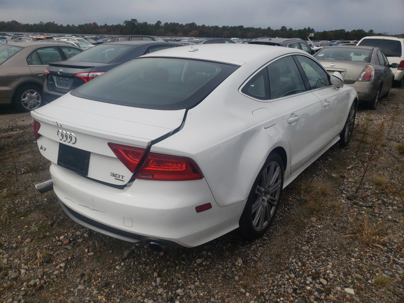 Photo 4 from auction – 2012 AUDI A7 with VIN WAUSGAFC5CN004223