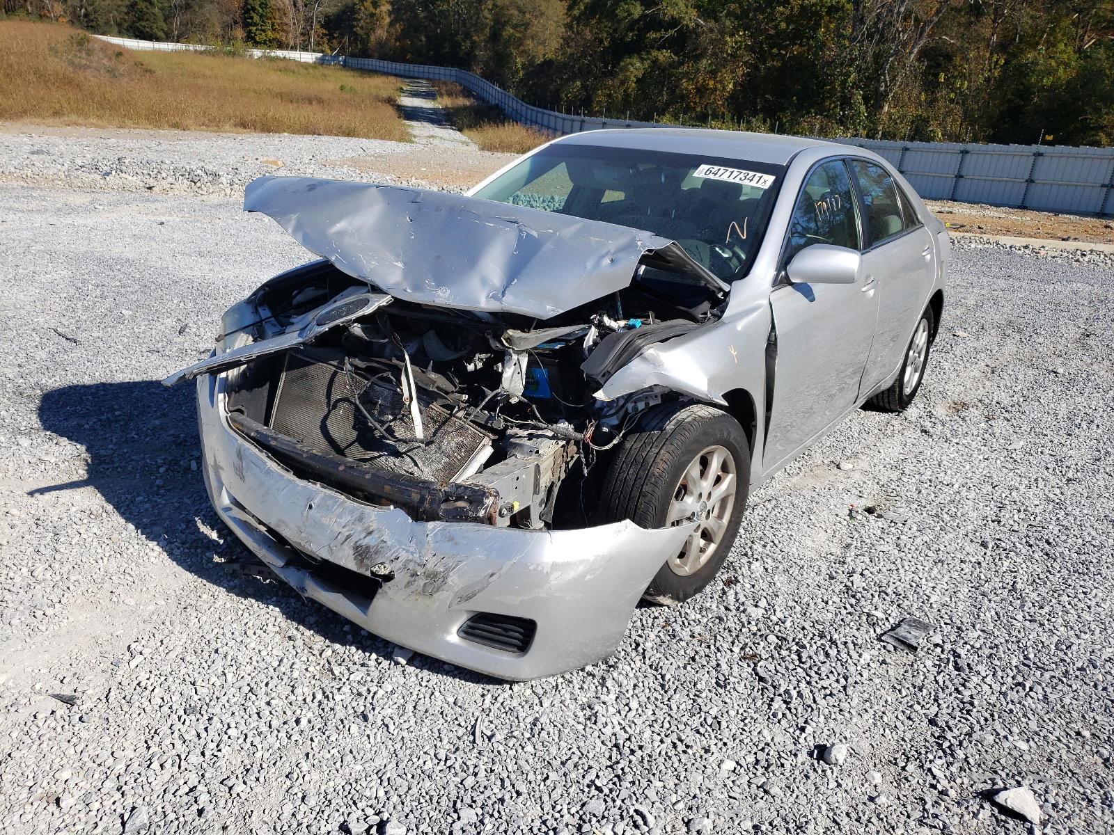 Photo 2 from auction – 2011 TOYOTA CAMRY BASE with VIN 4T1BF3EK7BU689545
