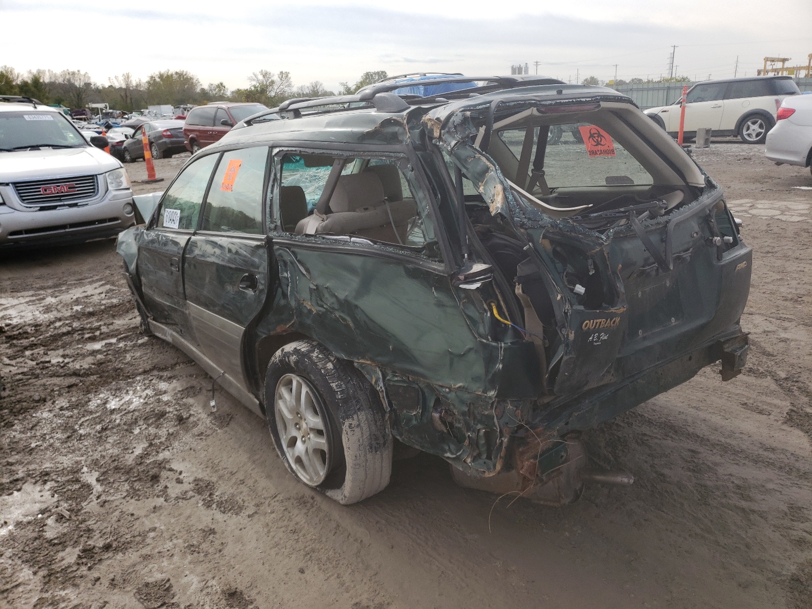 Photo 3 from auction – 2003 SUBARU LEGACY OUT with VIN 4S3BH675137633186