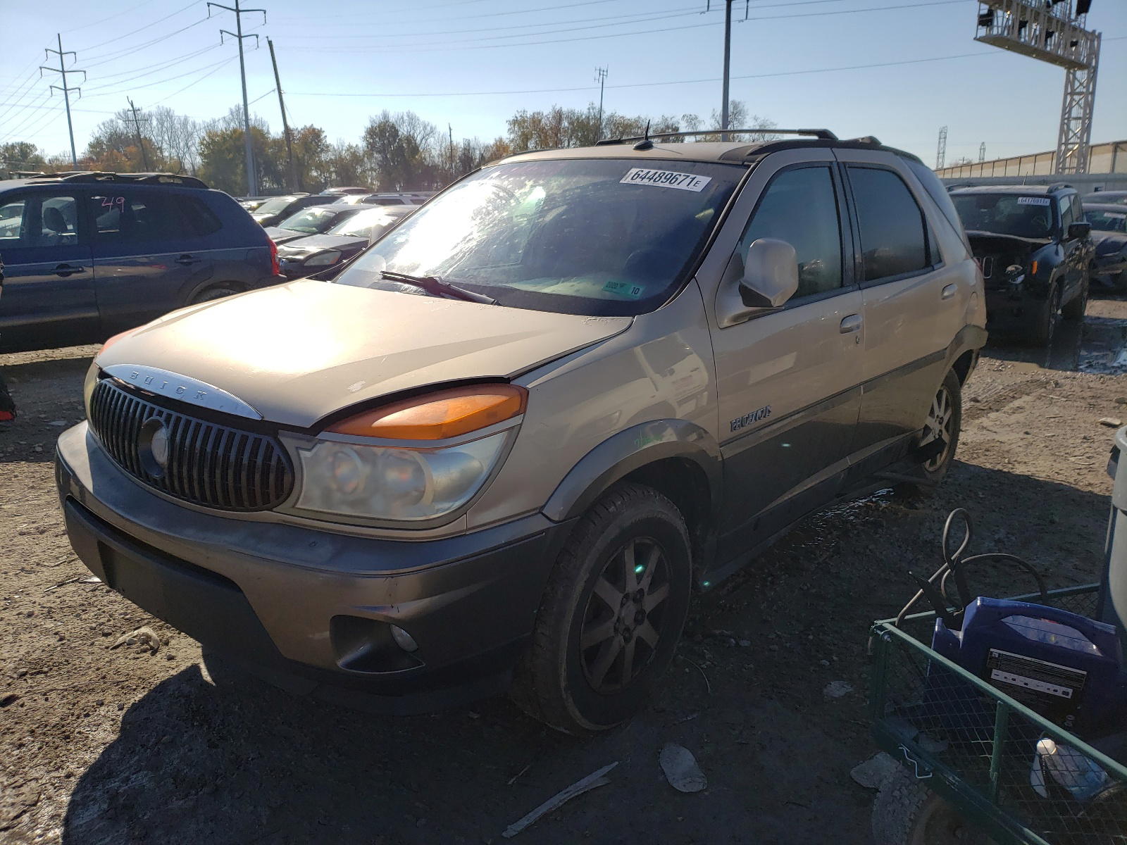 Photo 2 from auction – 2003 BUICK RENDEZVOUS with VIN 3G5DA03EX3S549022