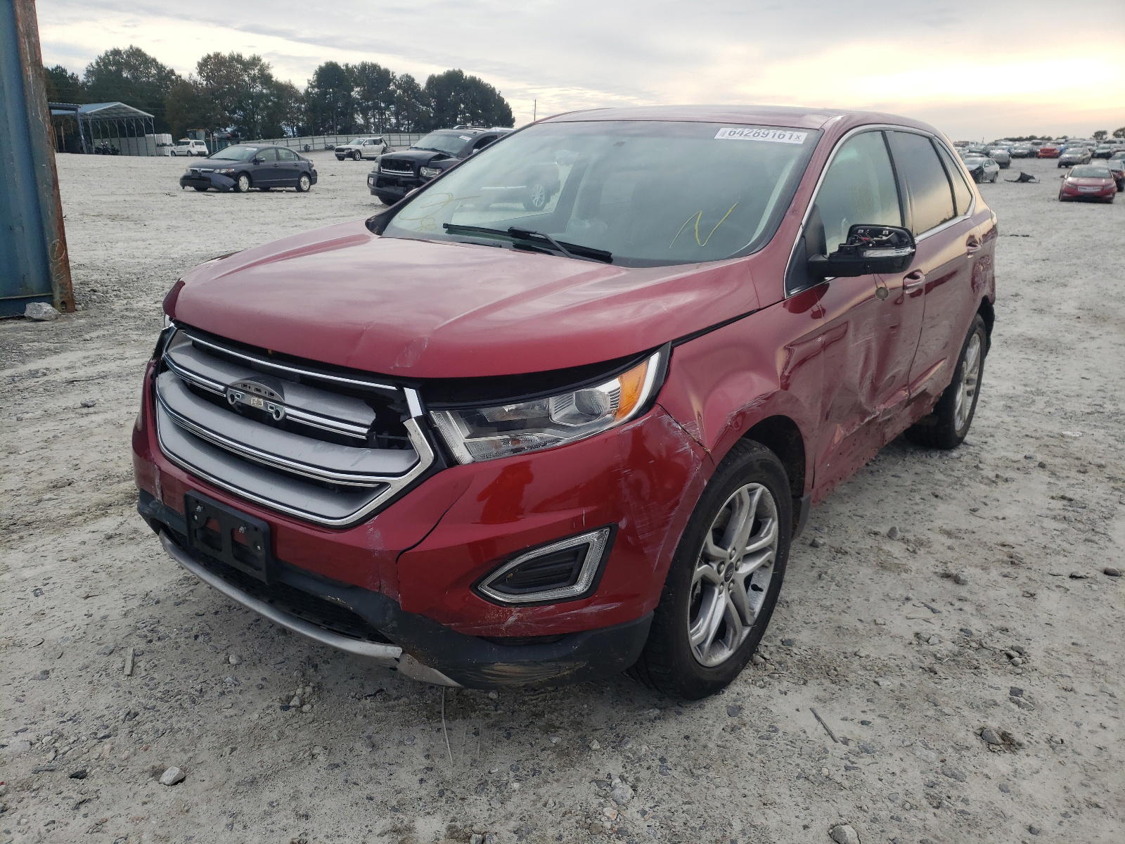 Photo 2 from auction – 2017 FORD EDGE TITAN with VIN 2FMPK4K92HBB76324