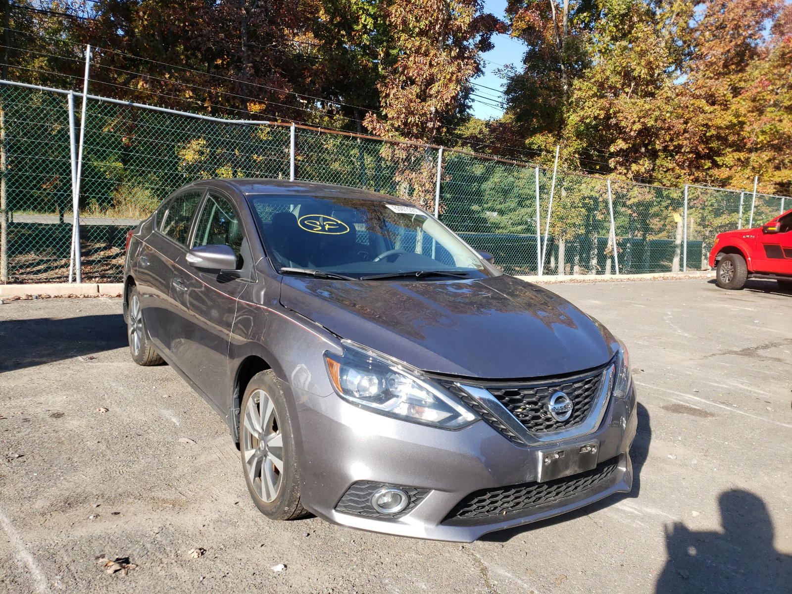 NISSAN SENTRA S 2017 with VIN 3N1AB7AP1HY345822 - Photo from auction