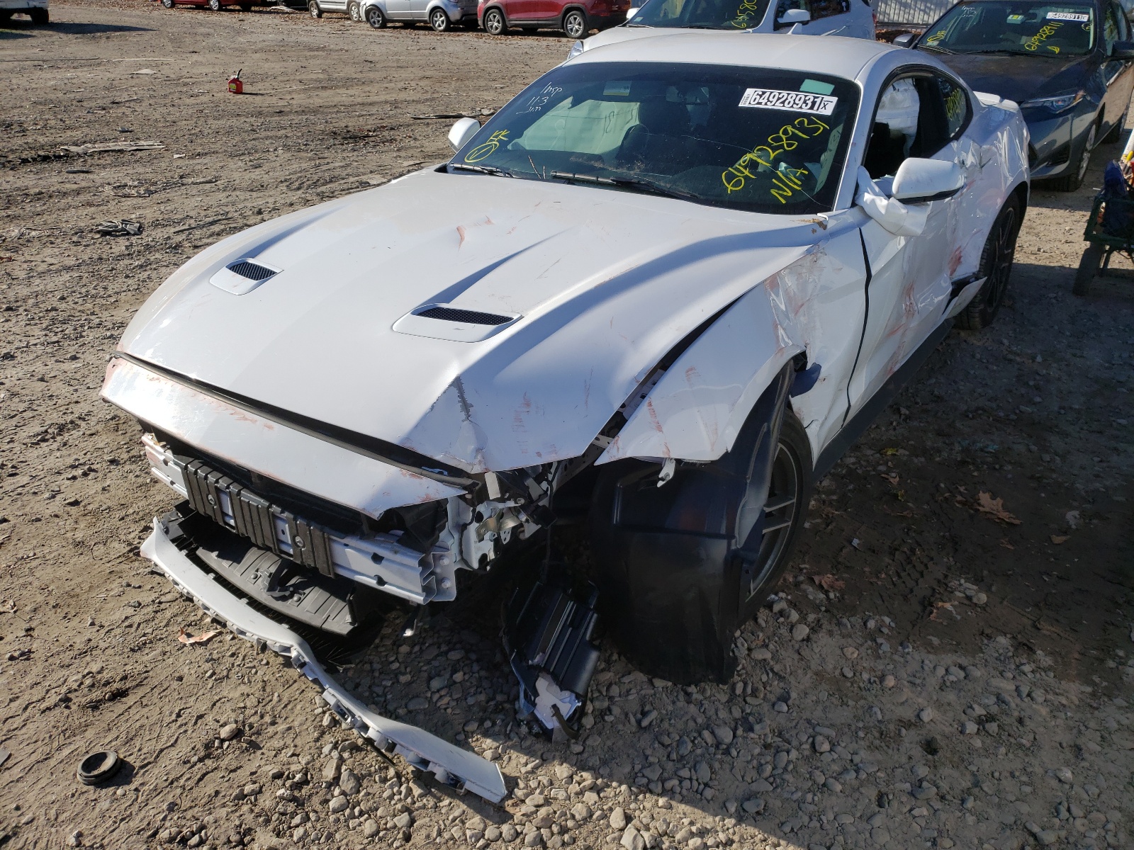 Photo 2 from auction – 2020 FORD MUSTANG with VIN 1FA6P8TH9L5136811