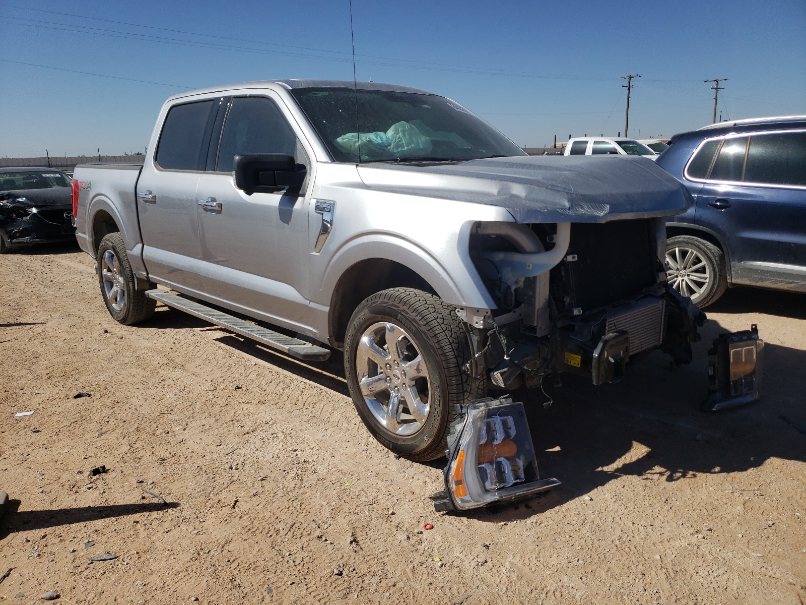 Photo 1 from auction – 2021 FORD F150 SUPER with VIN 1FTEW1EP8MFA50017