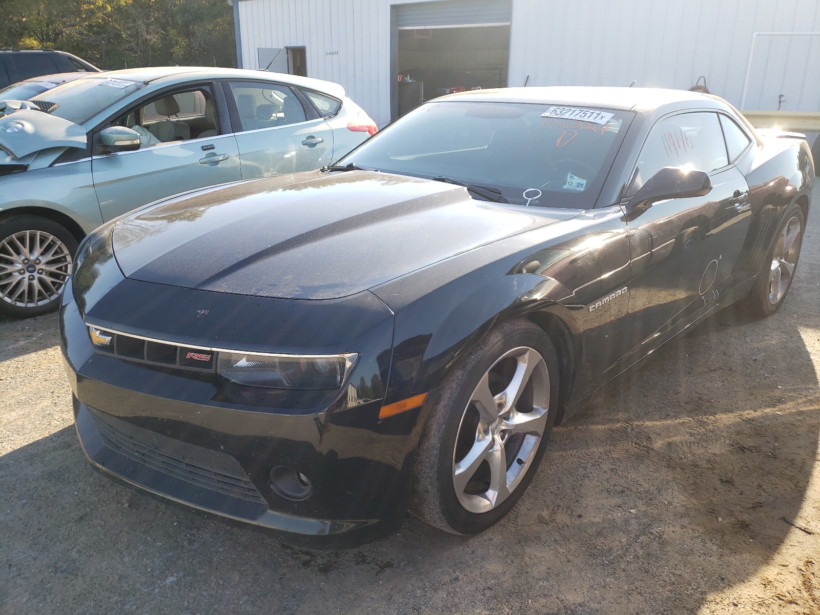 Photo 2 from auction – 2014 CHEVROLET CAMARO LT with VIN 2G1FC1E36E9186224