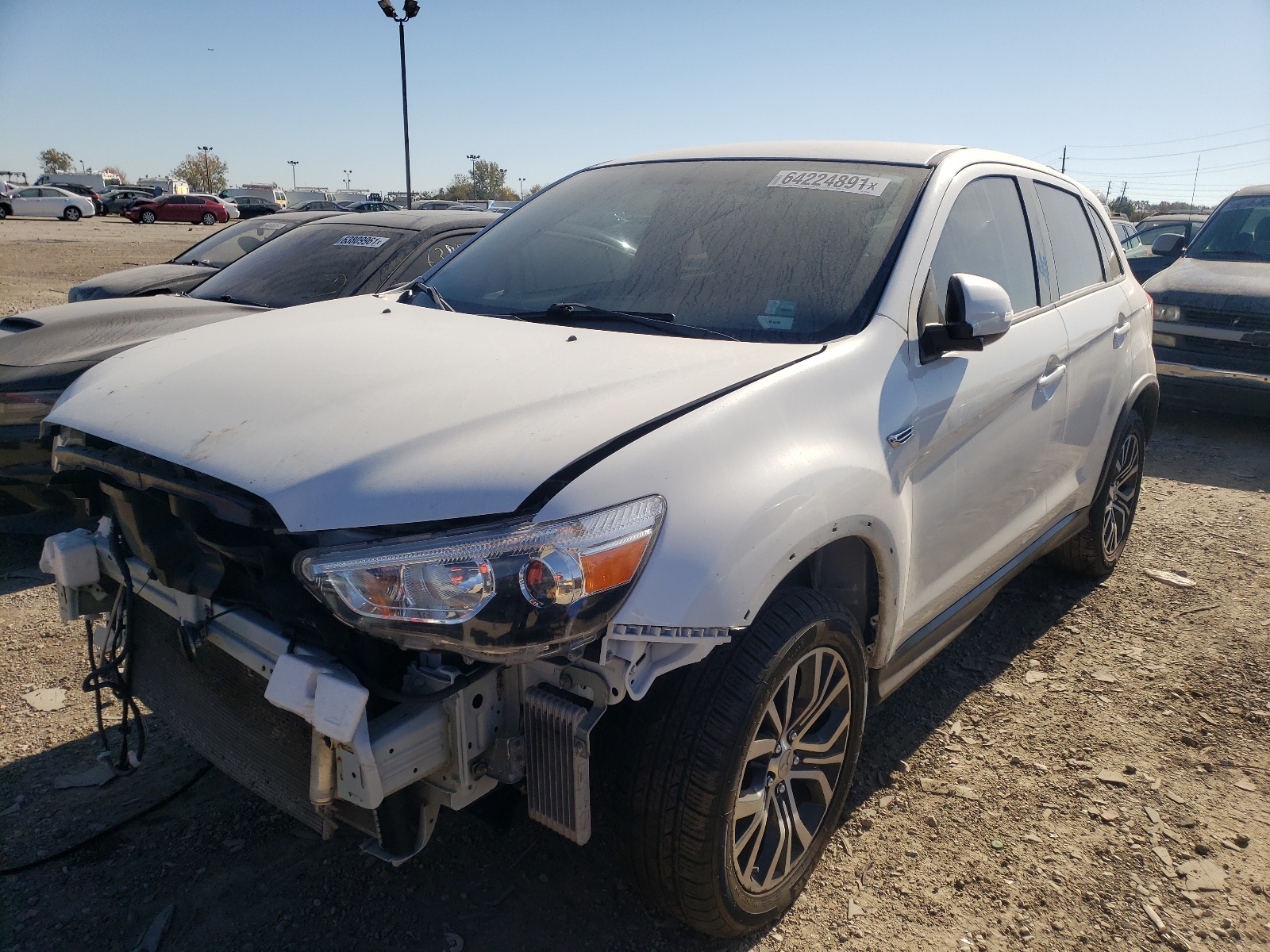Photo 2 from auction – 2017 MITSUBISHI OUTLANDER with VIN JA4AR3AU9HZ046148