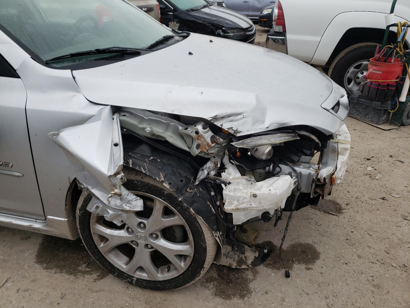 Photo 9 from auction – 2008 MAZDA 3 HATCHBAC with VIN JM1BK343681827306