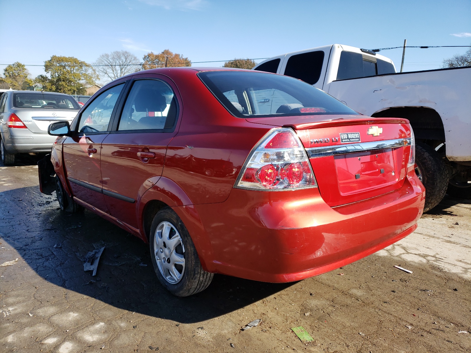Photo 3 from auction – 2010 CHEVROLET AVEO LS with VIN KL1TD5DE1AB055235