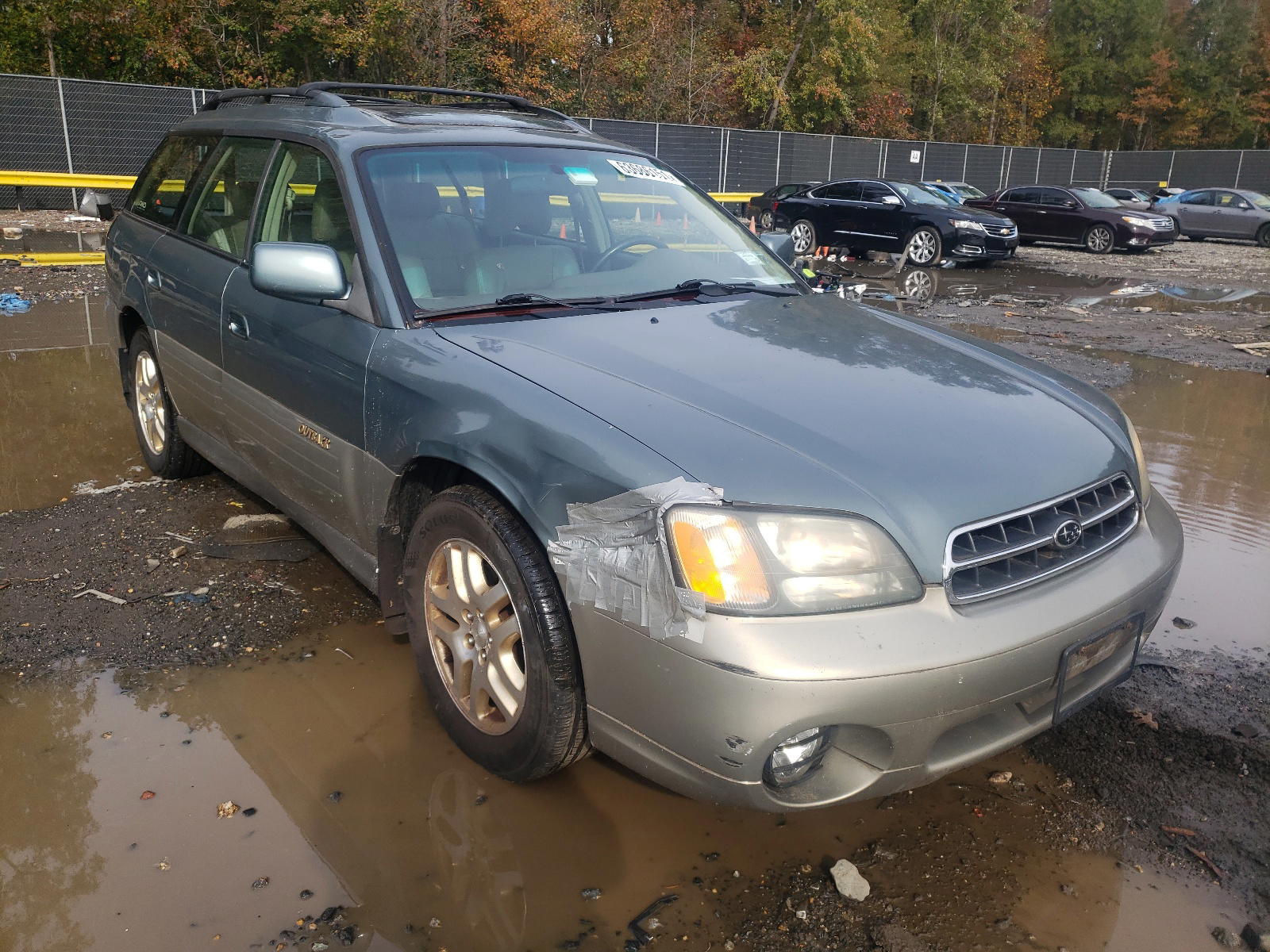 SUBARU LEGACY OUT 2002 with VIN 4S3BH686727630296 - Photo from auction