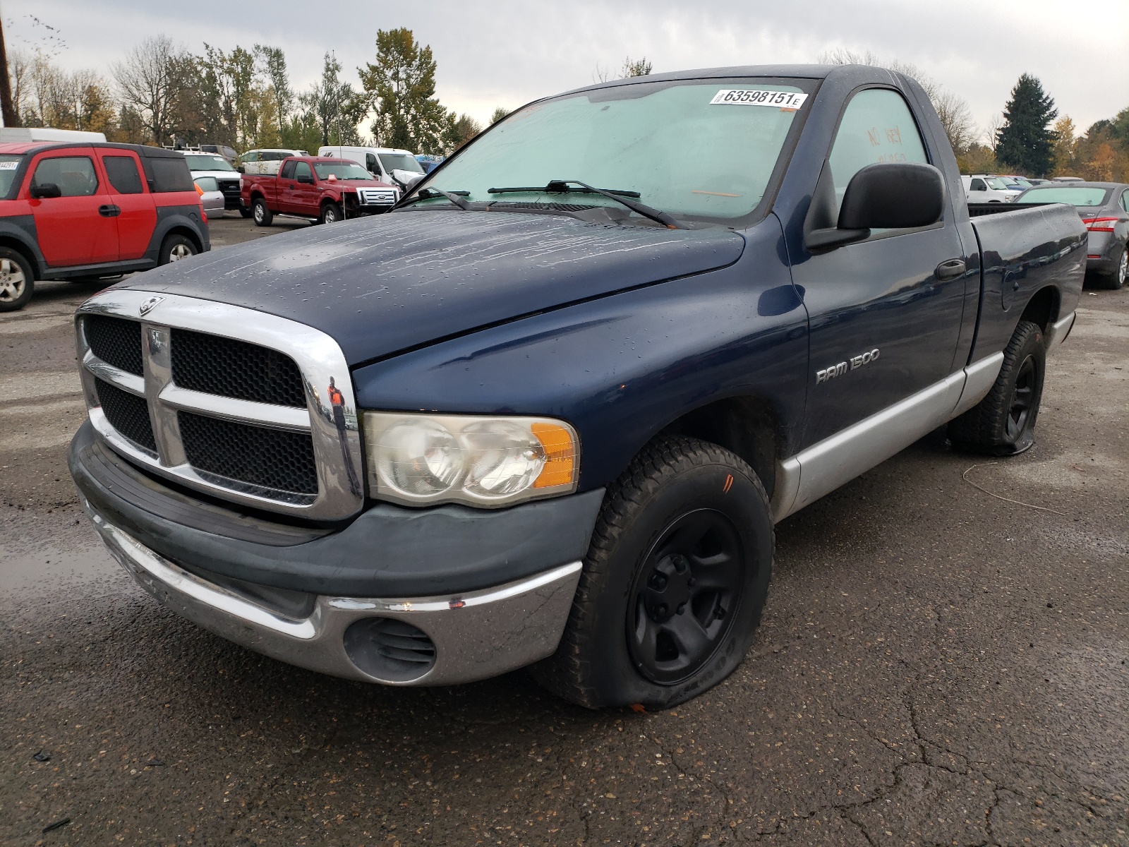 Photo 2 from auction – 2004 DODGE RAM 1500 S with VIN 1D7HA16K54J147631