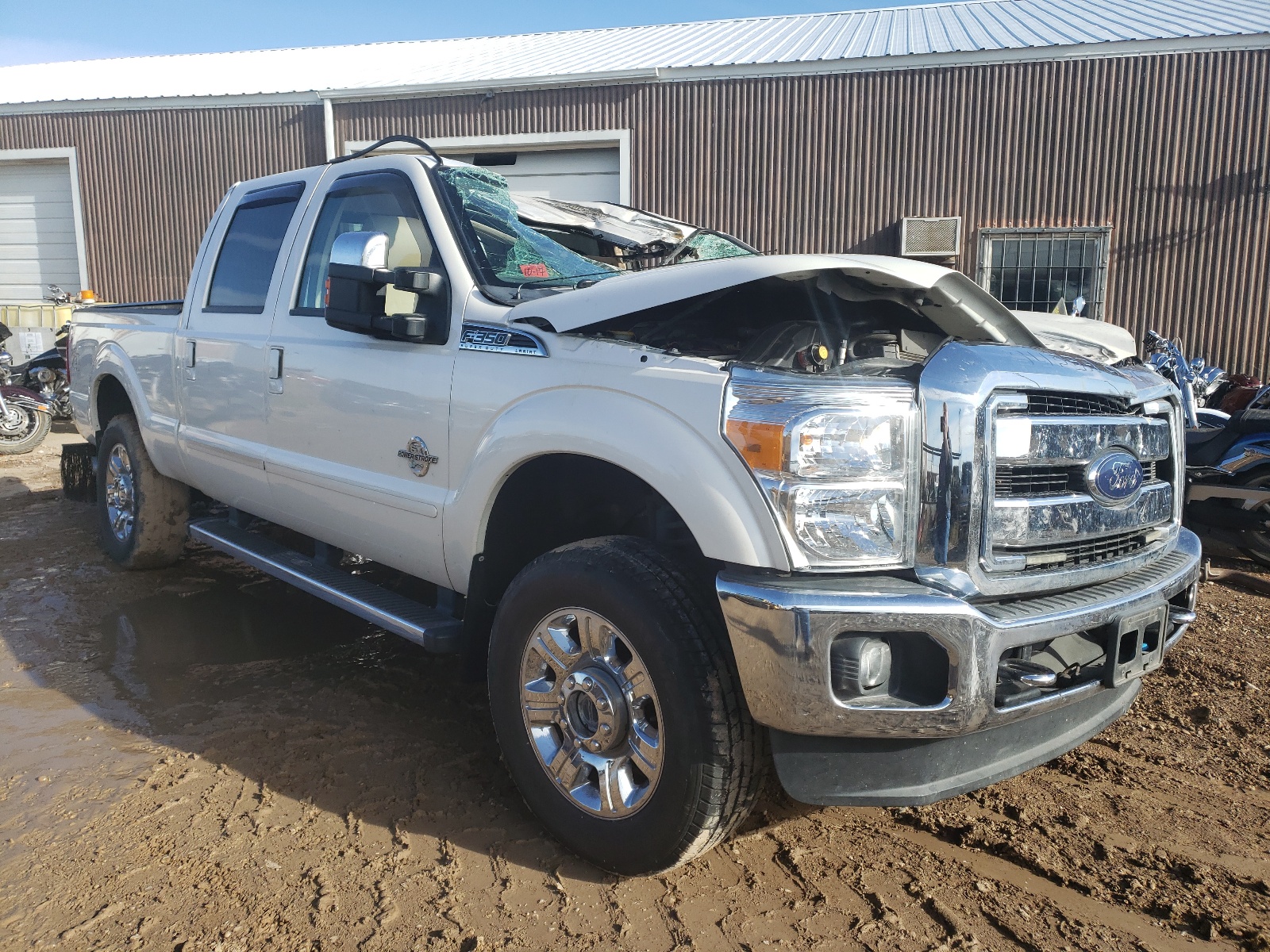 Photo 1 from auction – 2014 FORD F350 SUPER with VIN 1FT8W3BT7EEB33083