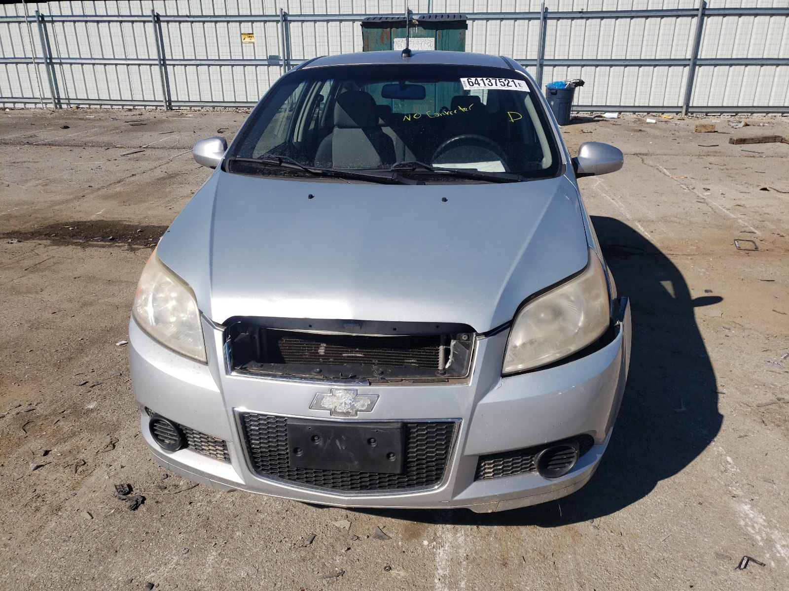 Photo 9 from auction – 2009 CHEVROLET AVEO LS with VIN KL1TD66E79B377778