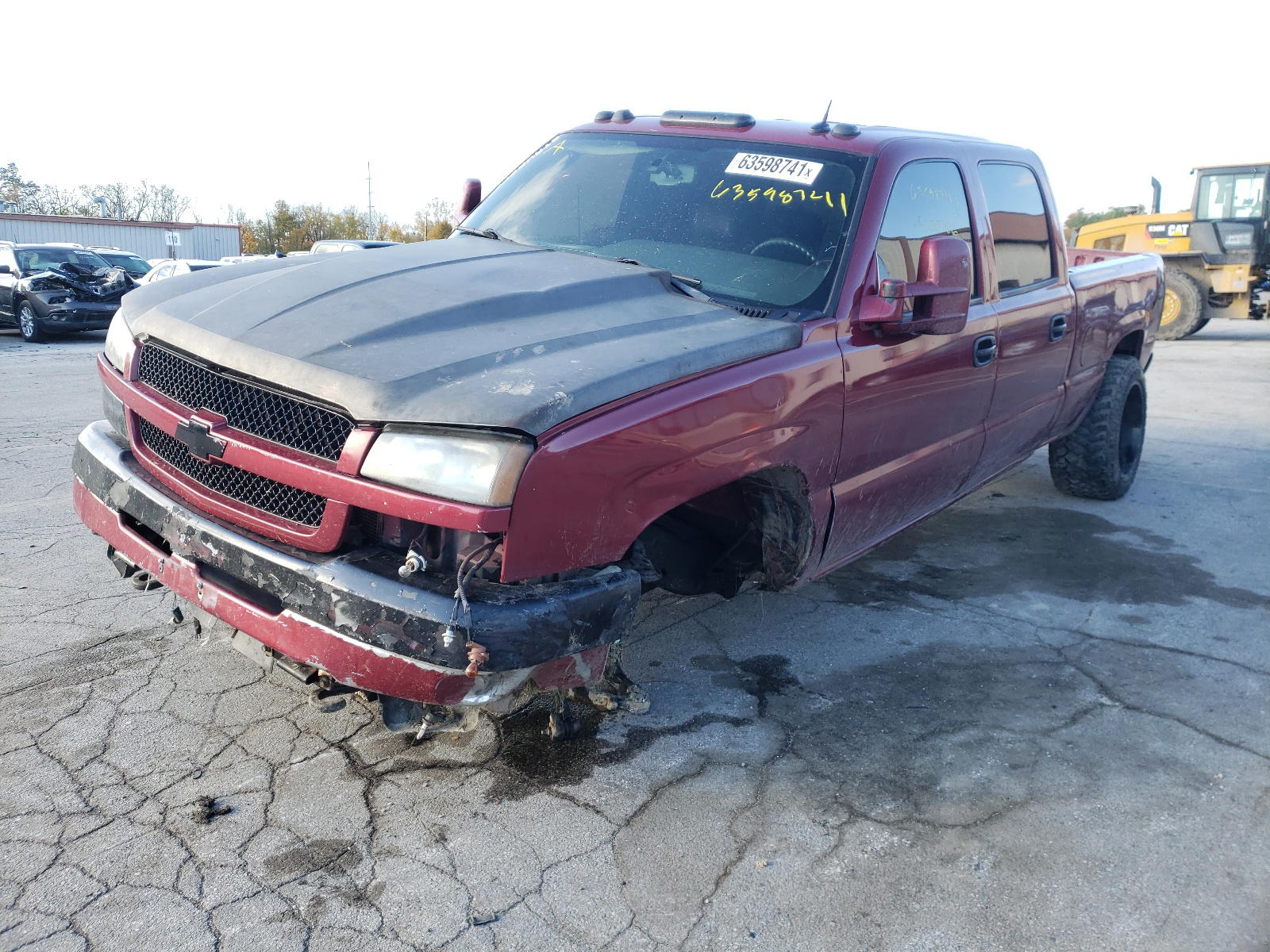 Photo 2 from auction – 2004 CHEVROLET SILVERADO with VIN 1GCHK23264F248715